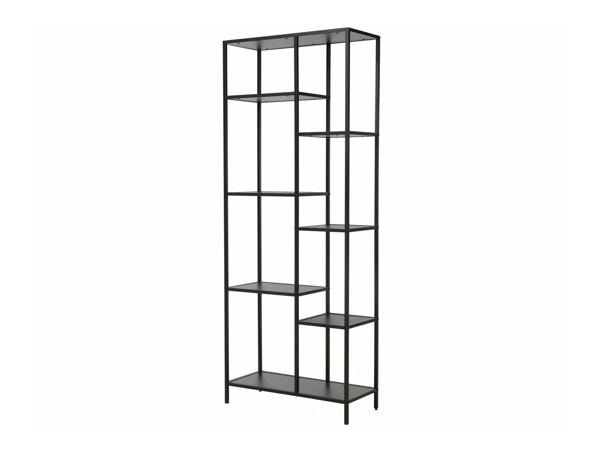 Boekenkast Detroit 165 (Zwart)