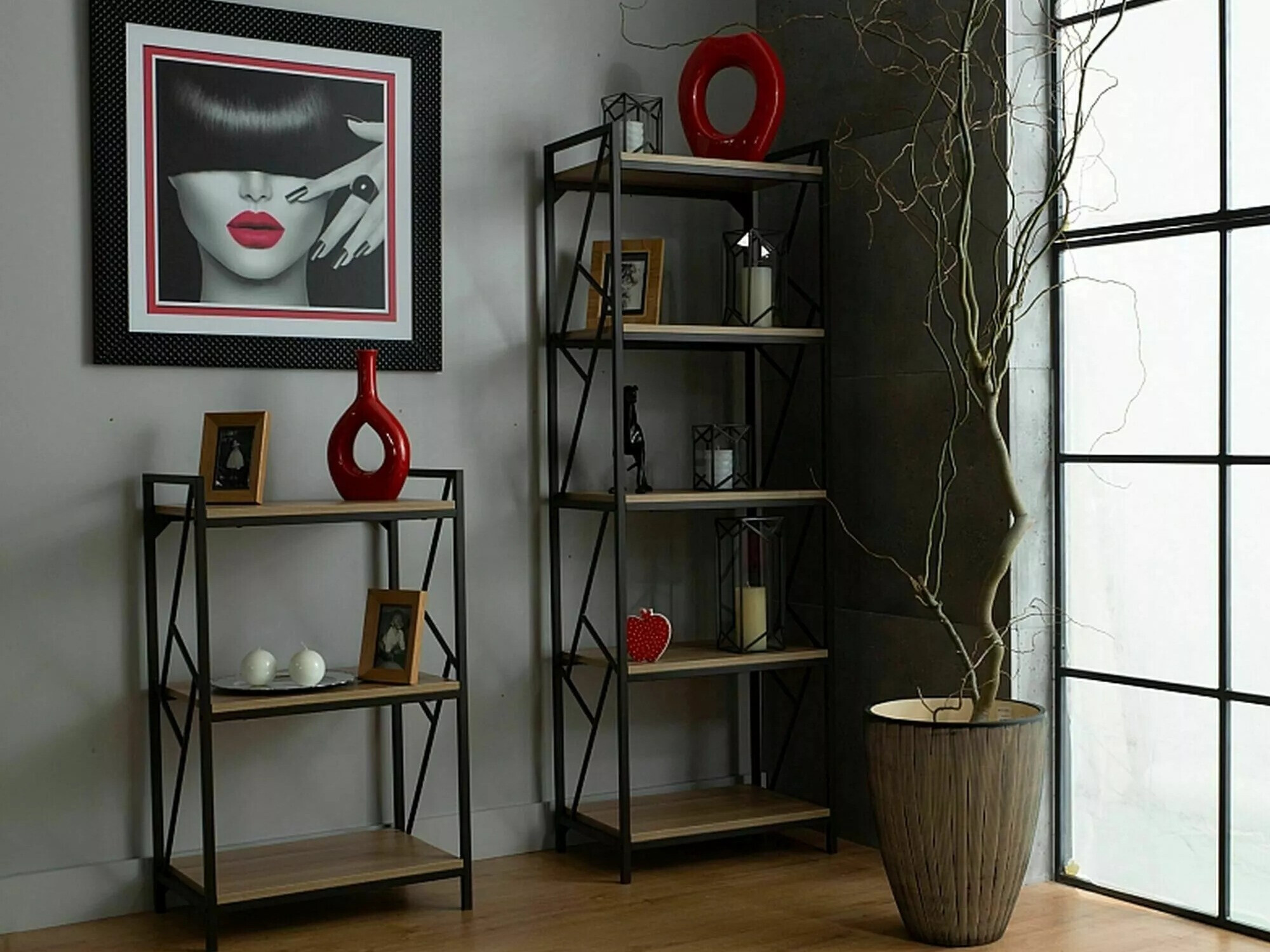 Boekenkast Detroit 196