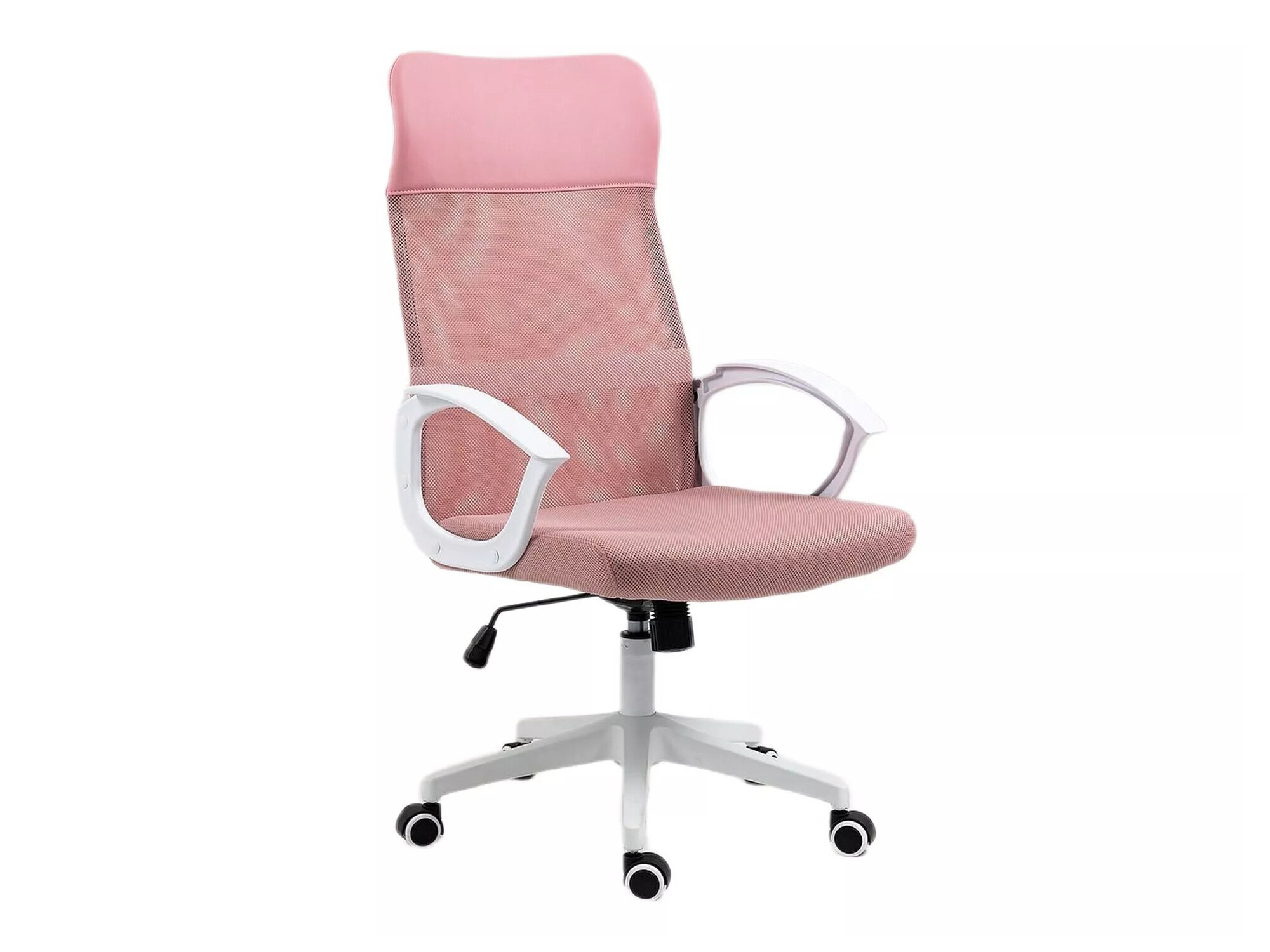 Bureaustoel Detroit 276 (Wit + Roze)