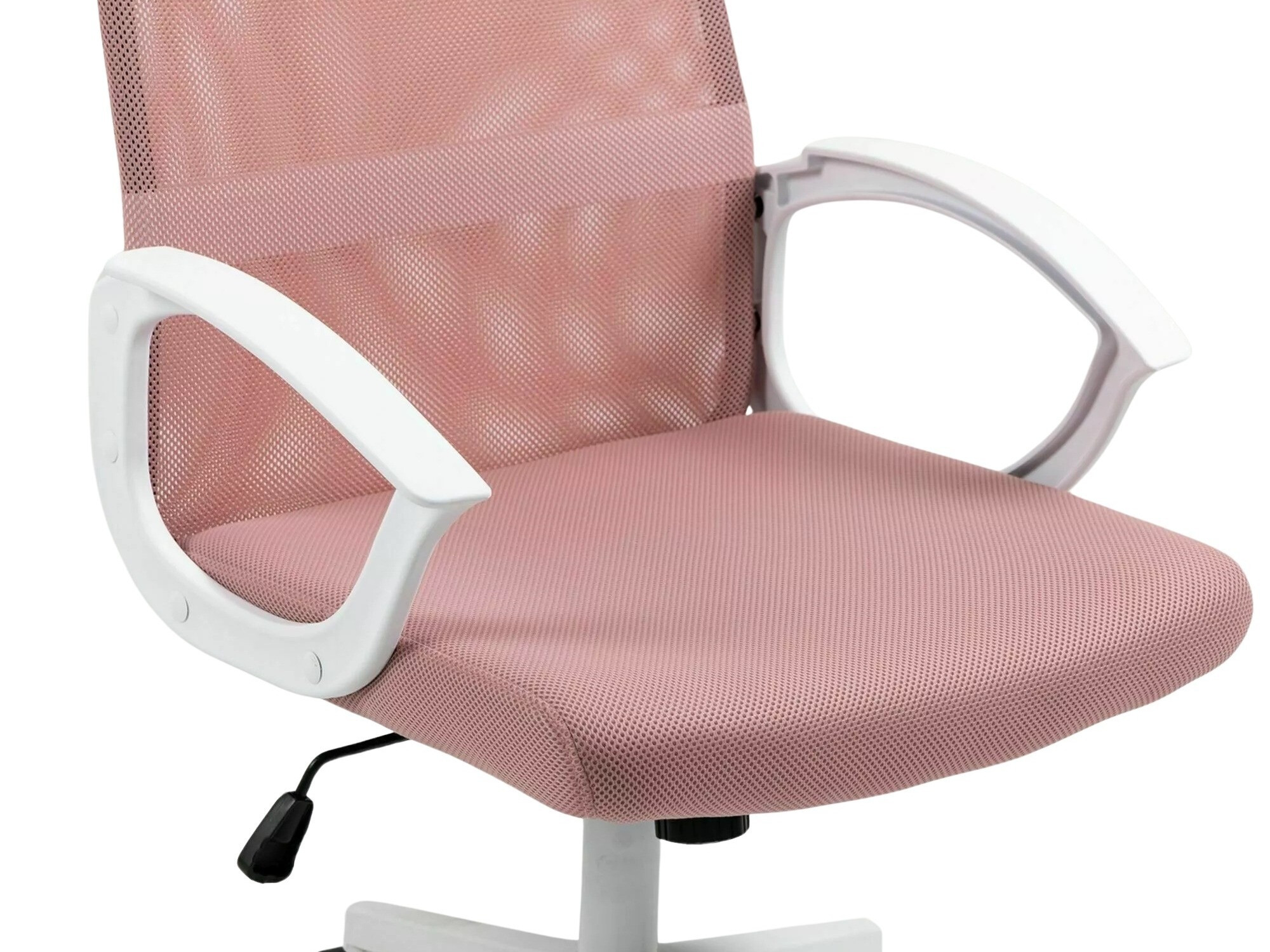 Bureaustoel Detroit 276 (Wit + Roze)