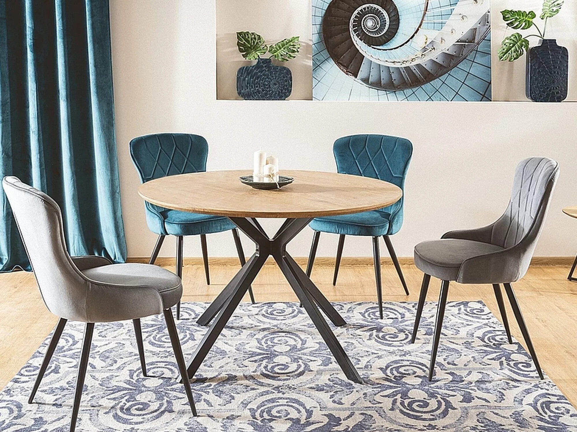 Tafel Detroit 285 (Eiken)