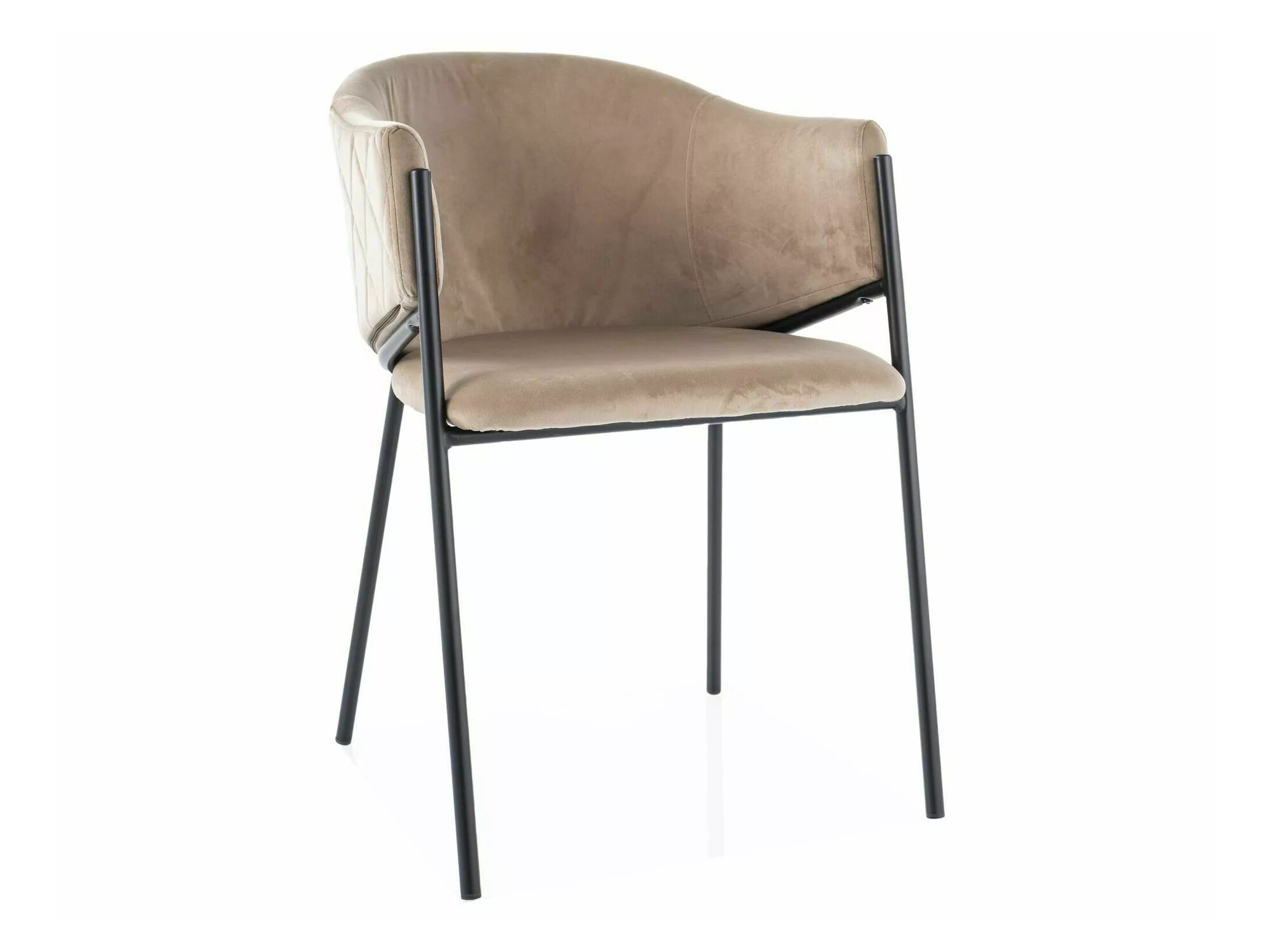 Stoel Detroit 329 (Zwart + Beige)