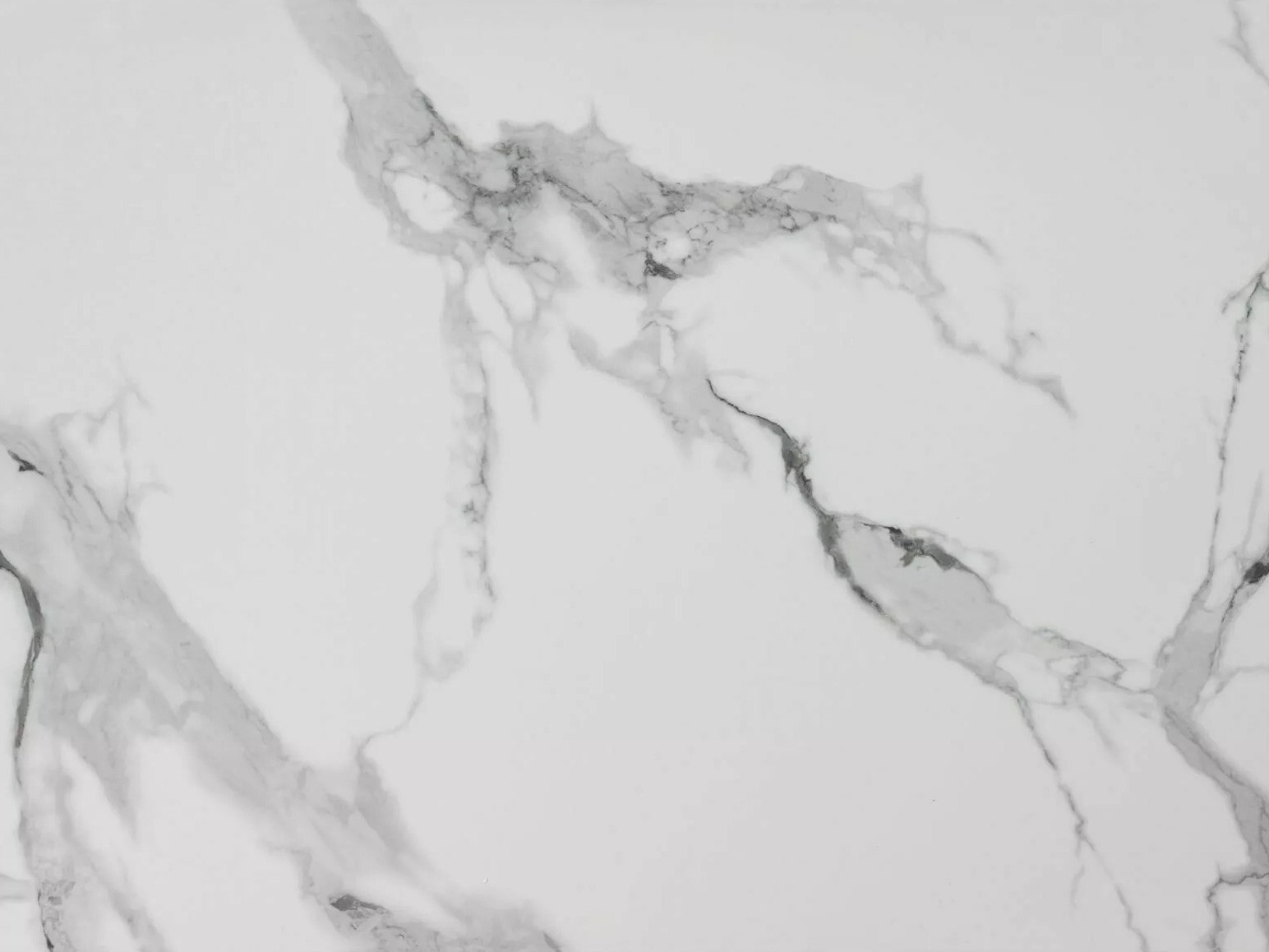Tafel Detroit 323 (Zilver + Wit marmer)
