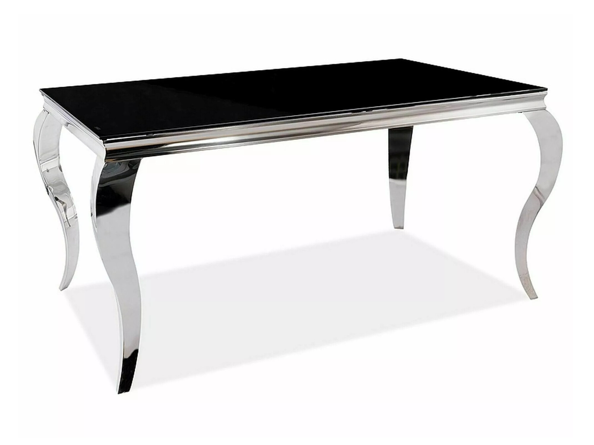 Tafel Detroit 323 (Zwart + Zilver)