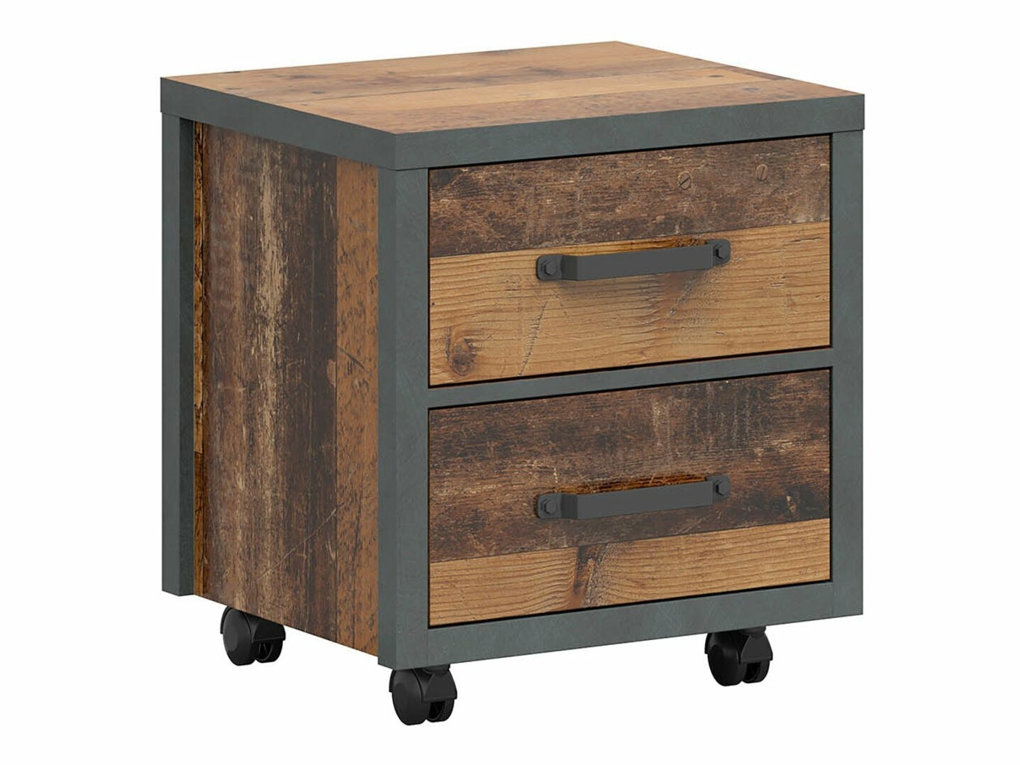 Nachtkastje Belsera 103 (Bruin + Matera grijs)