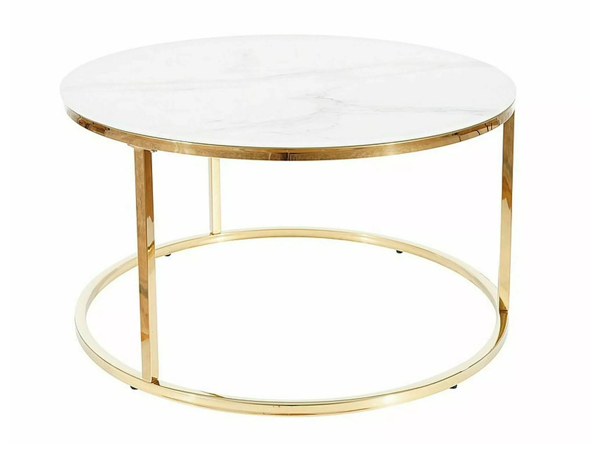 Salontafel Detroit 400 (Wit marmer)