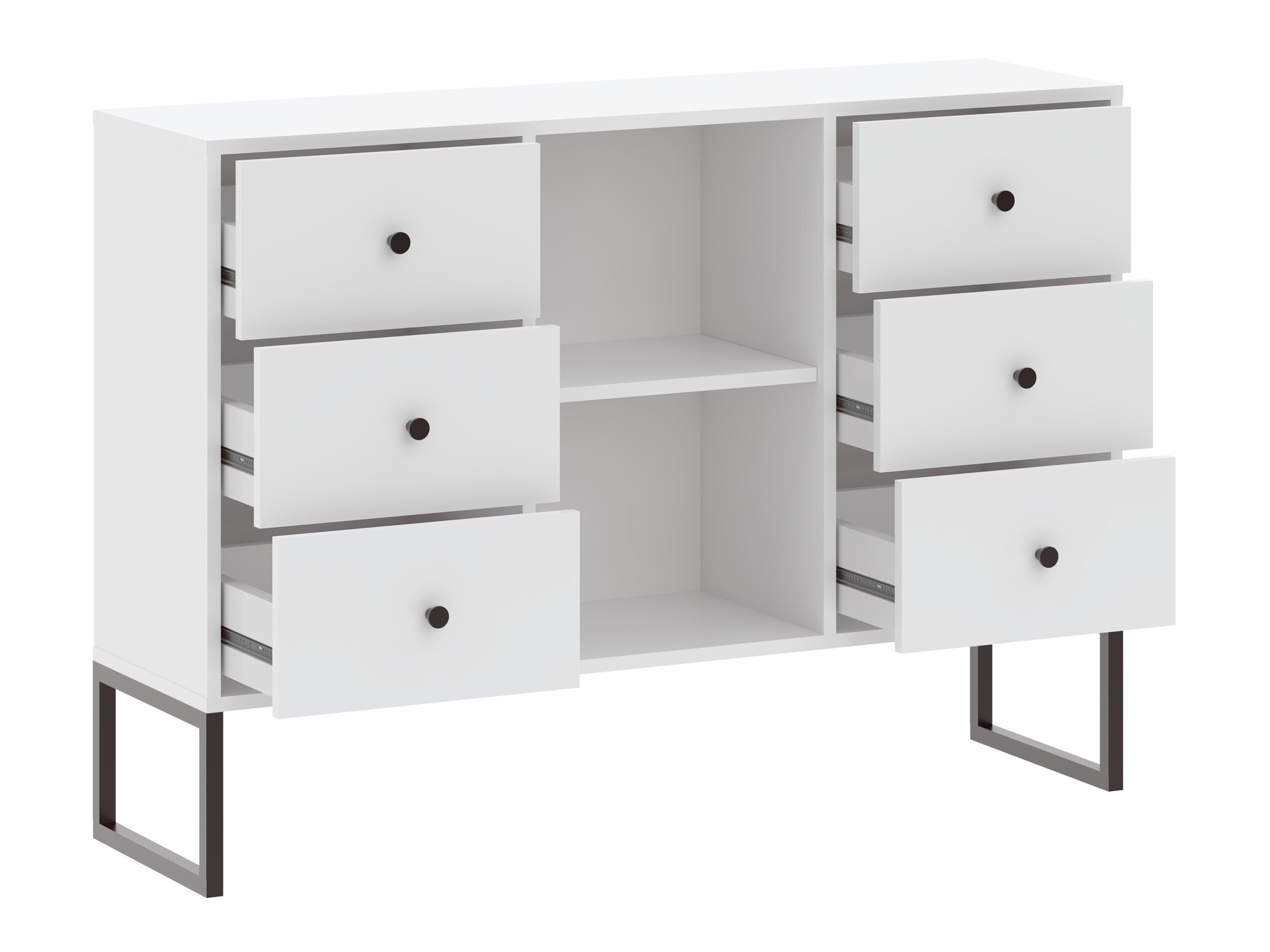 Ladekast Dalferi 104 (Wit)