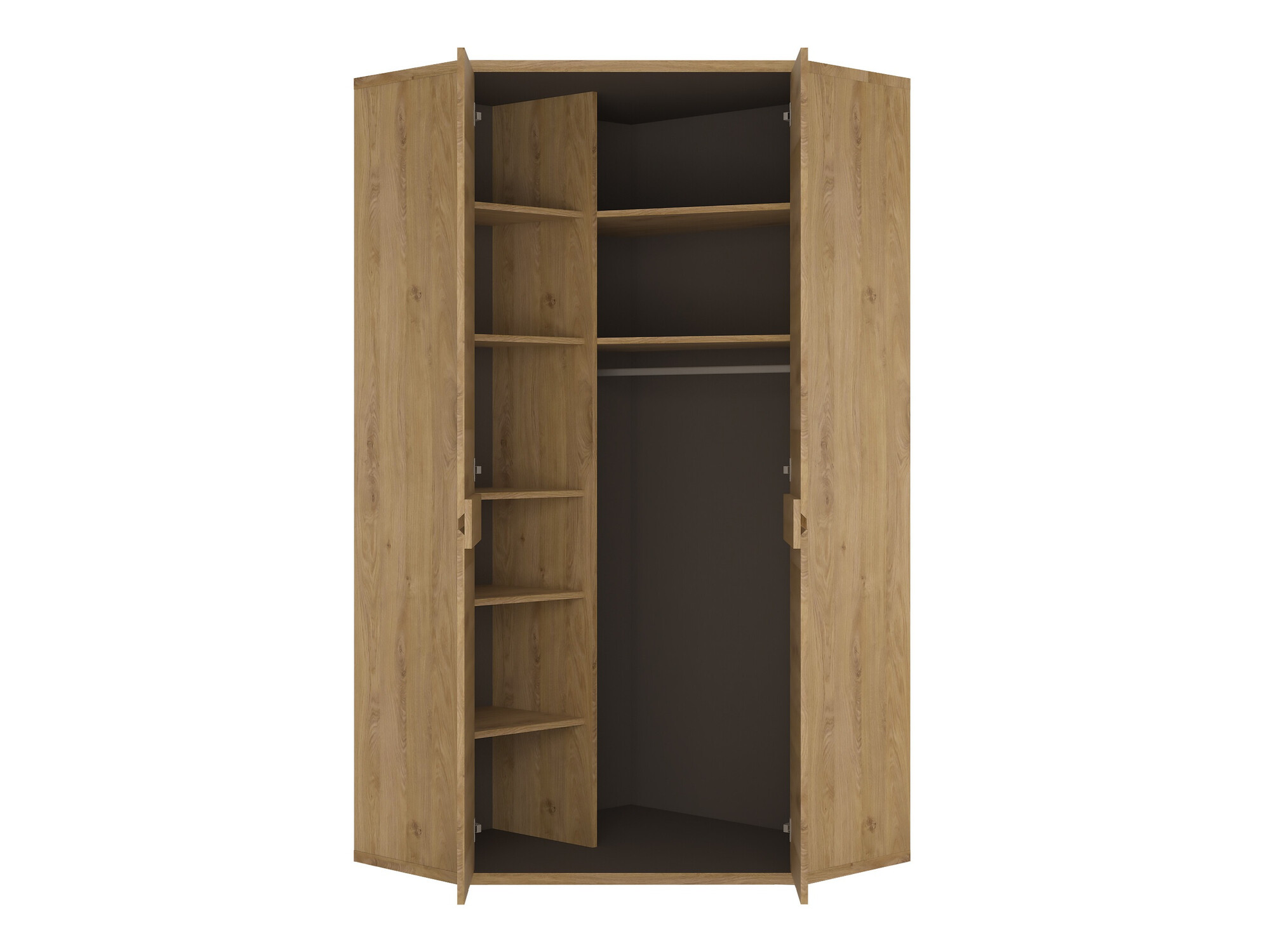 Hoekkledingkast Ophdeli 105