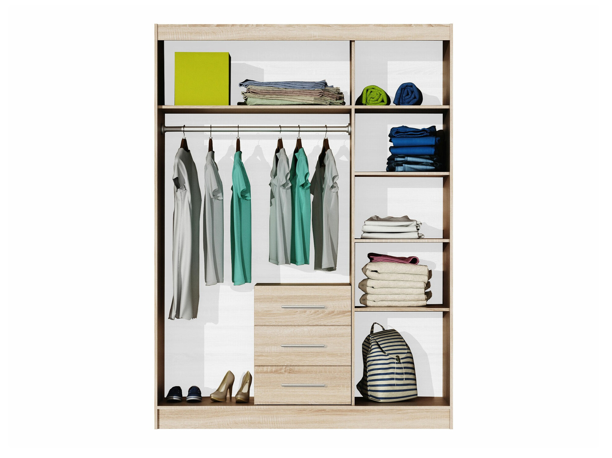 Kledingkast Dortivu IV (Sonoma eik)