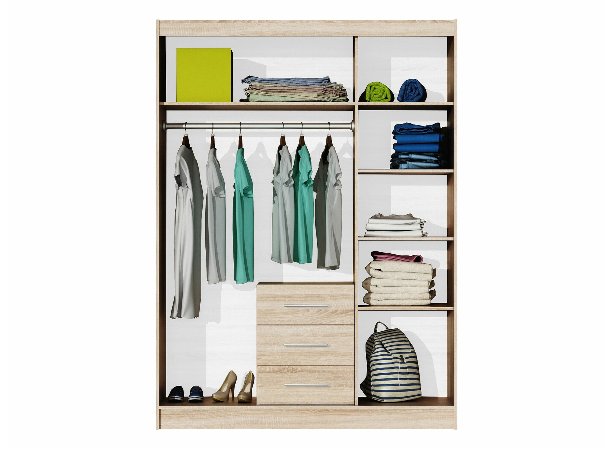 Kledingkast Dortivu IV (Wit)