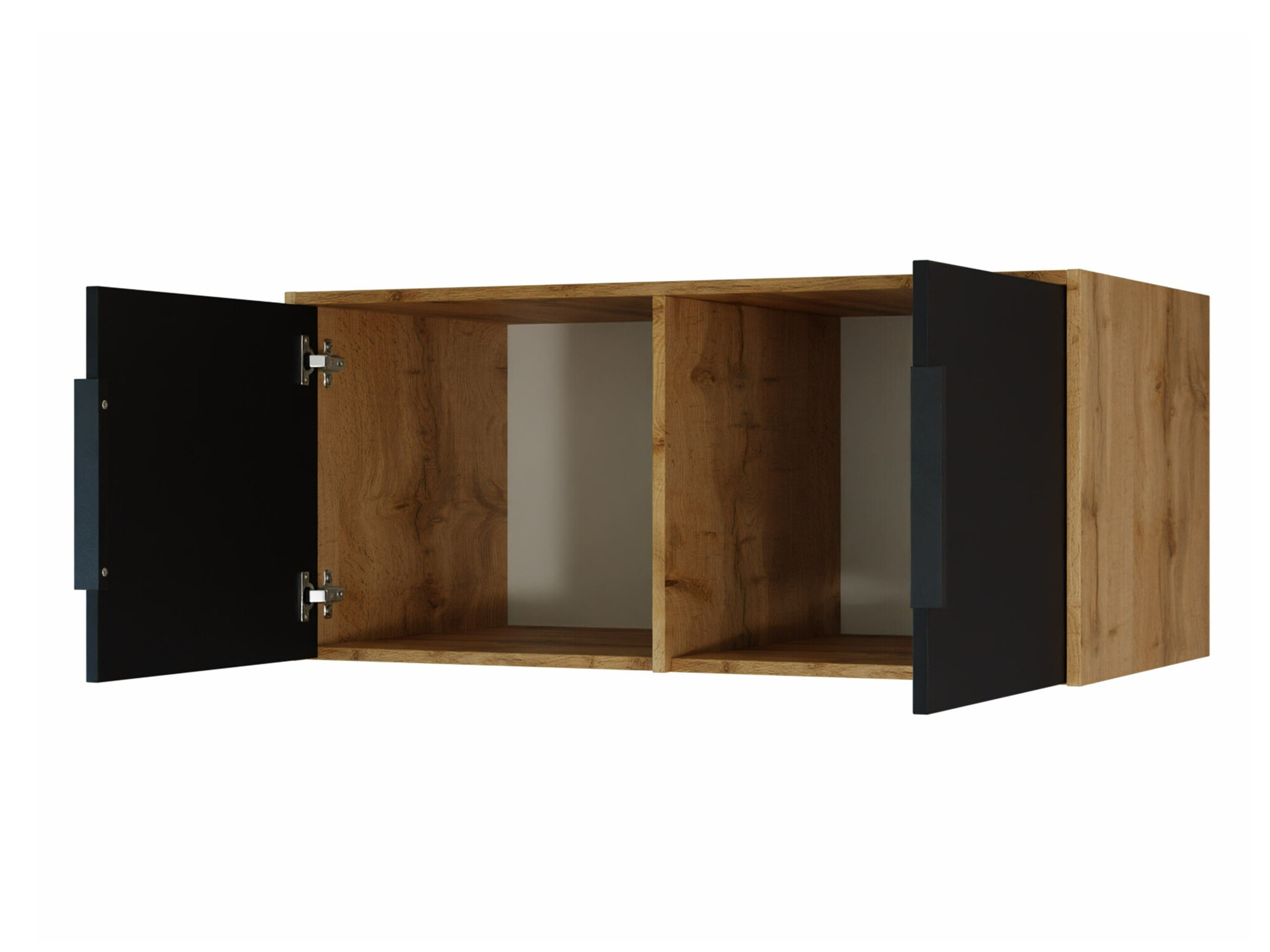 Kledingkast Collis (Wit + Wotan eik)