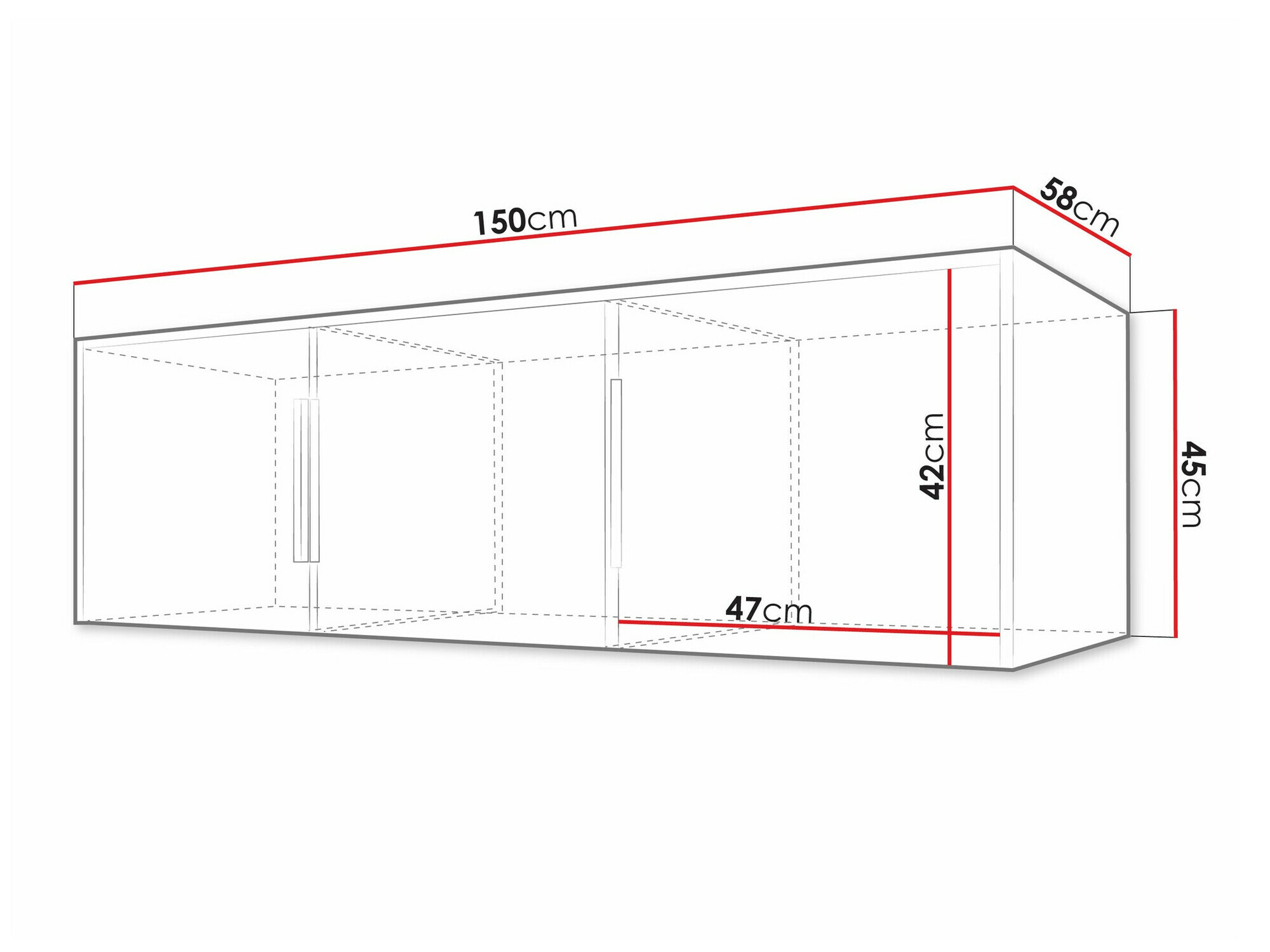 Kledingkast Enolevo 106 (Wotan eik + Zwart)