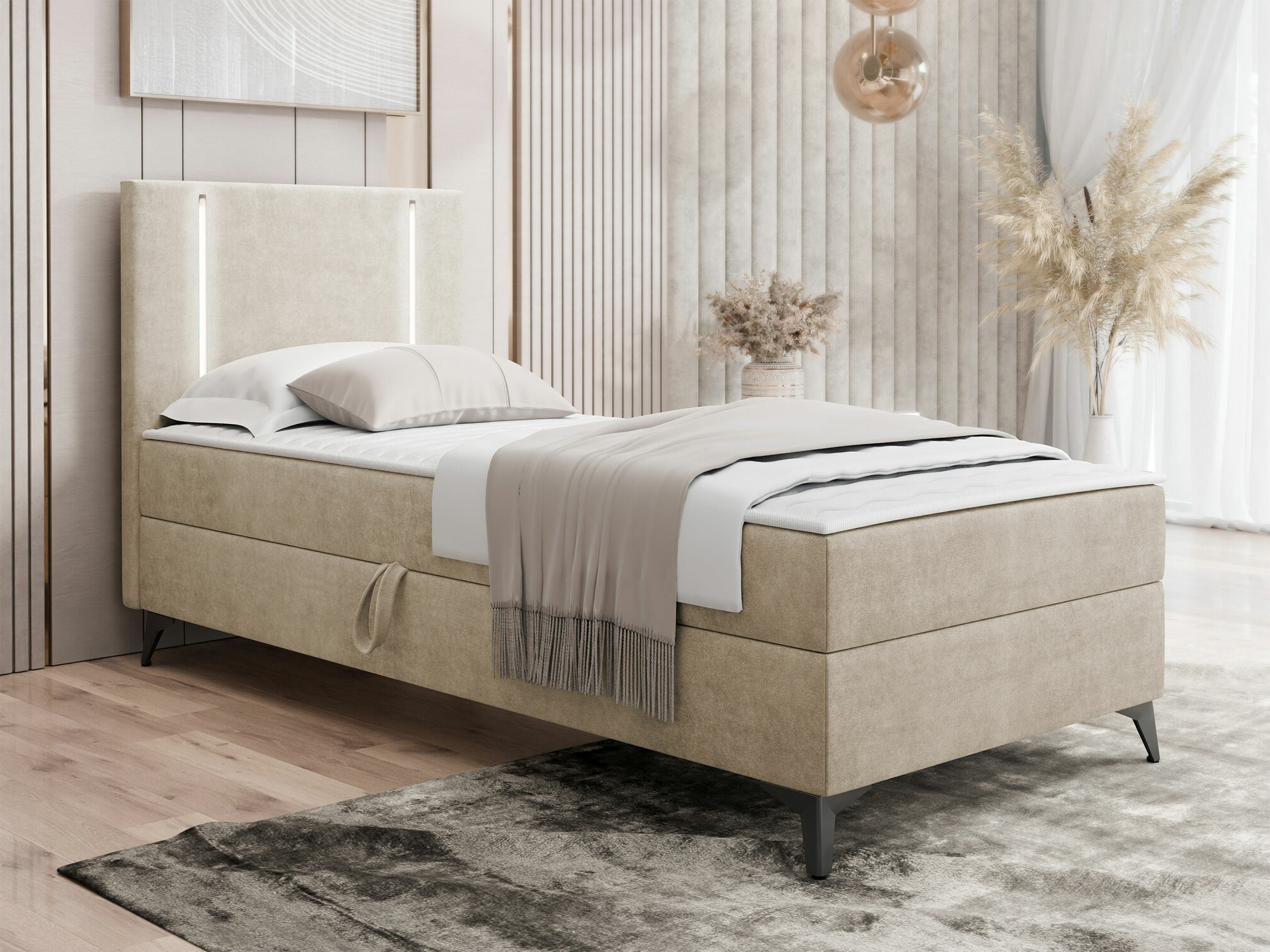 Boxspring Memphis 146 (Manila 02)
