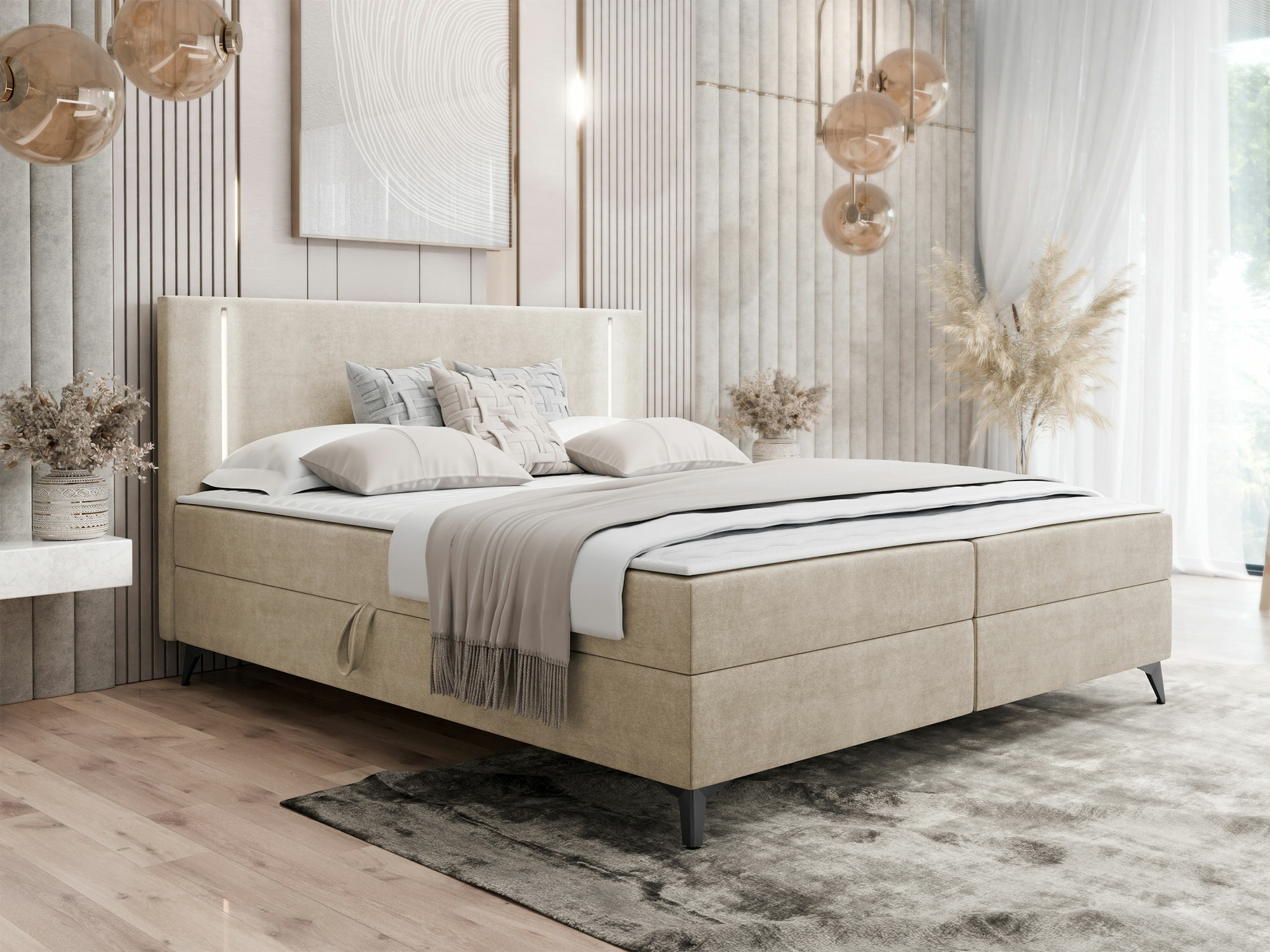 Boxspring Memphis 147 (Manila 02)