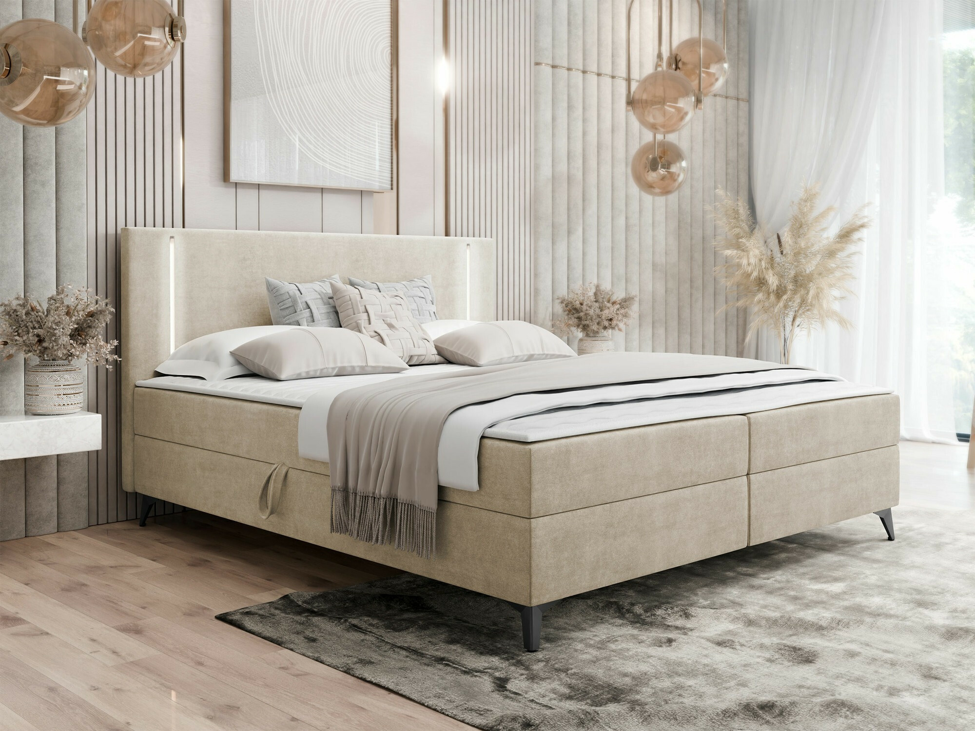 Boxspring Memphis 147 (Manila 02)