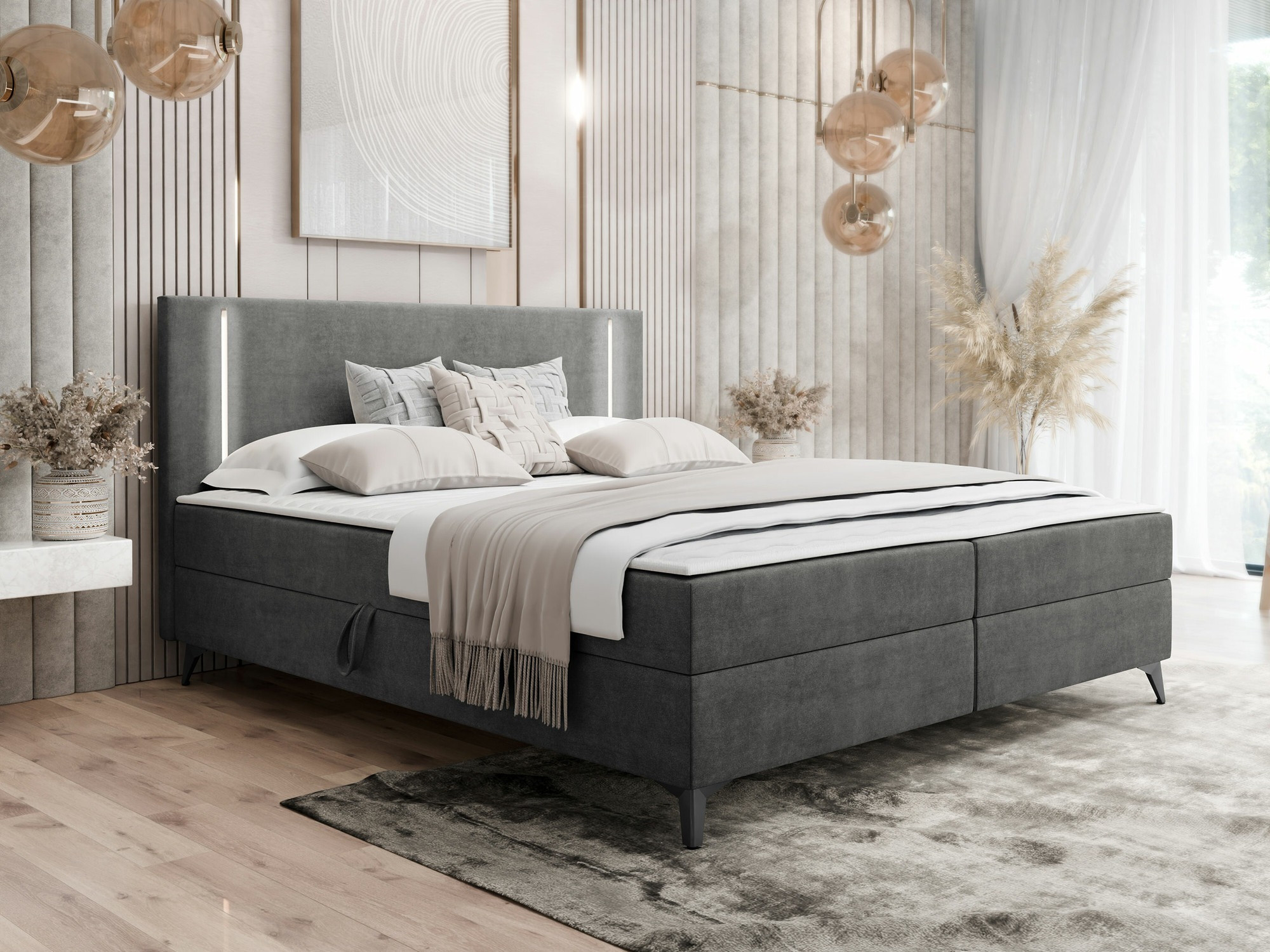 Boxspring Memphis 147 (Manila 16)