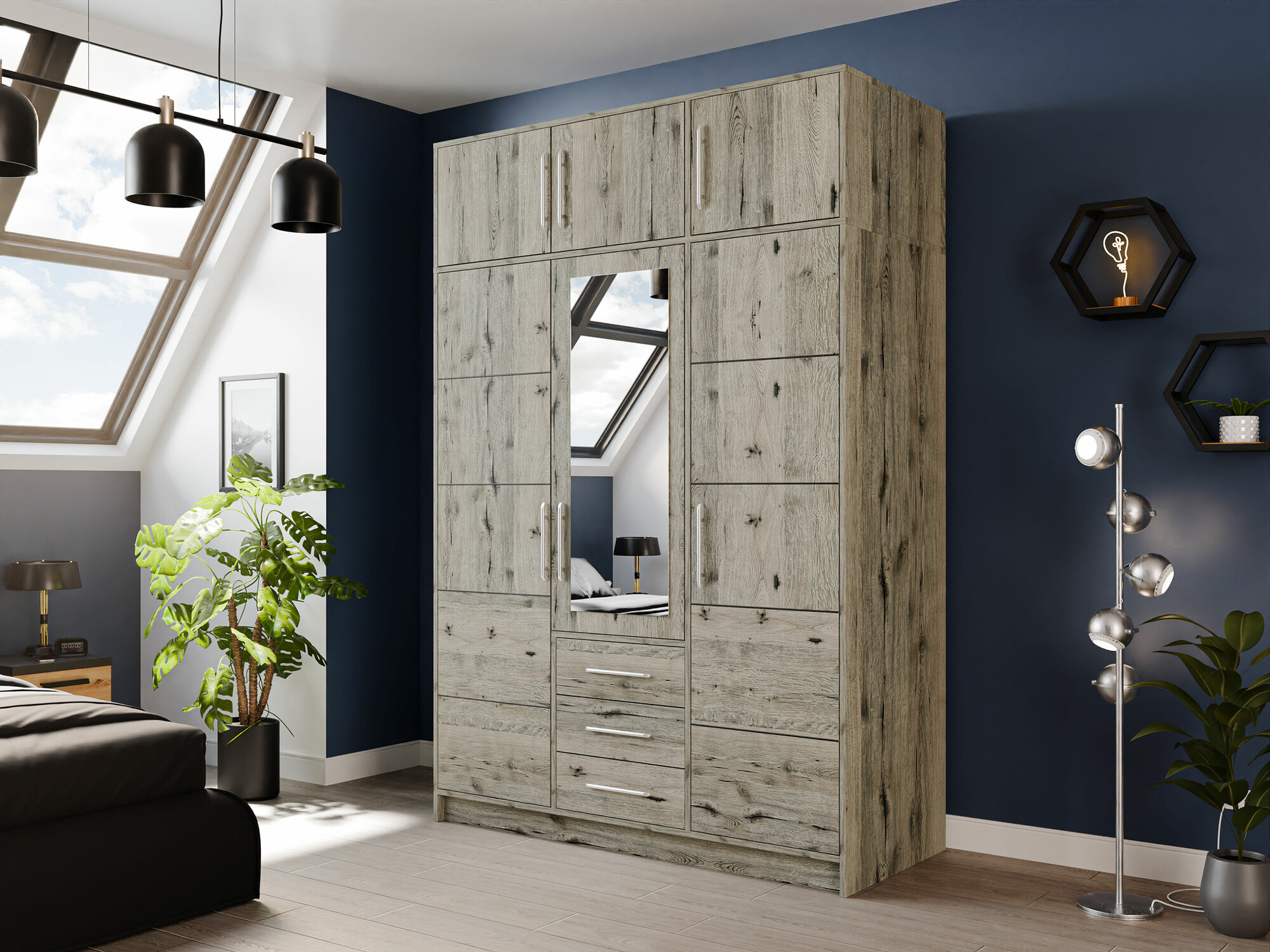 Dressoir Dortivu I (Wellington eik)