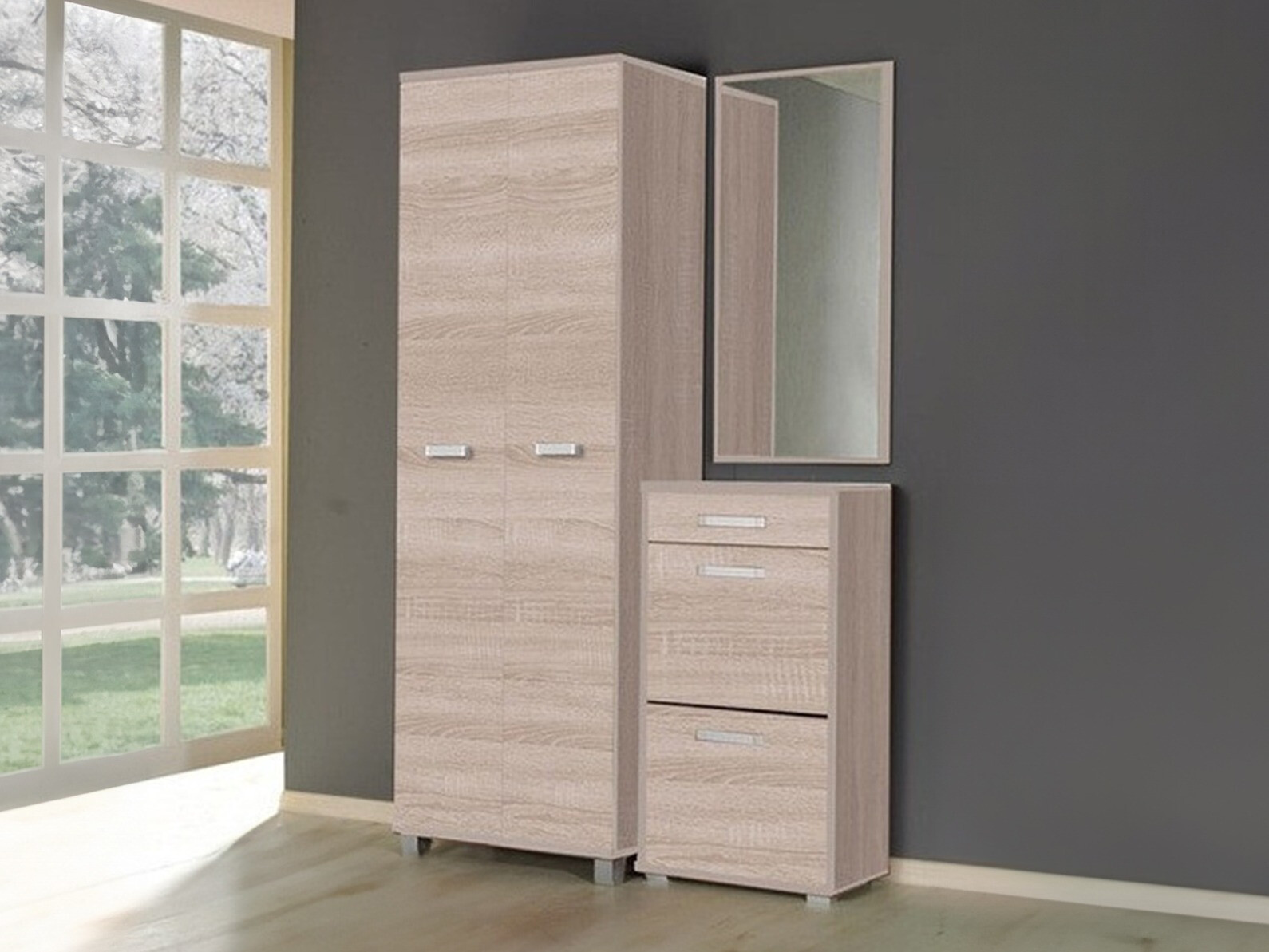 Gangmeubelset Cirevau 141 (Sonoma eik)