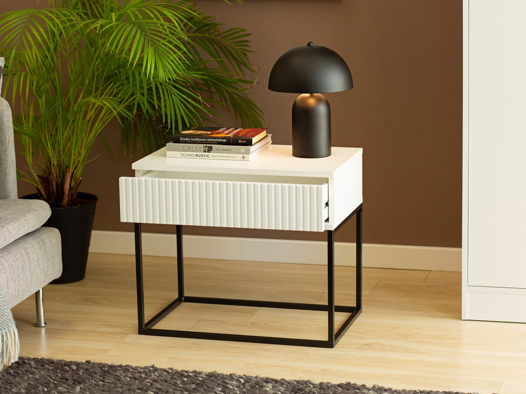 Nachtkastje Bristol 190 (Wit)