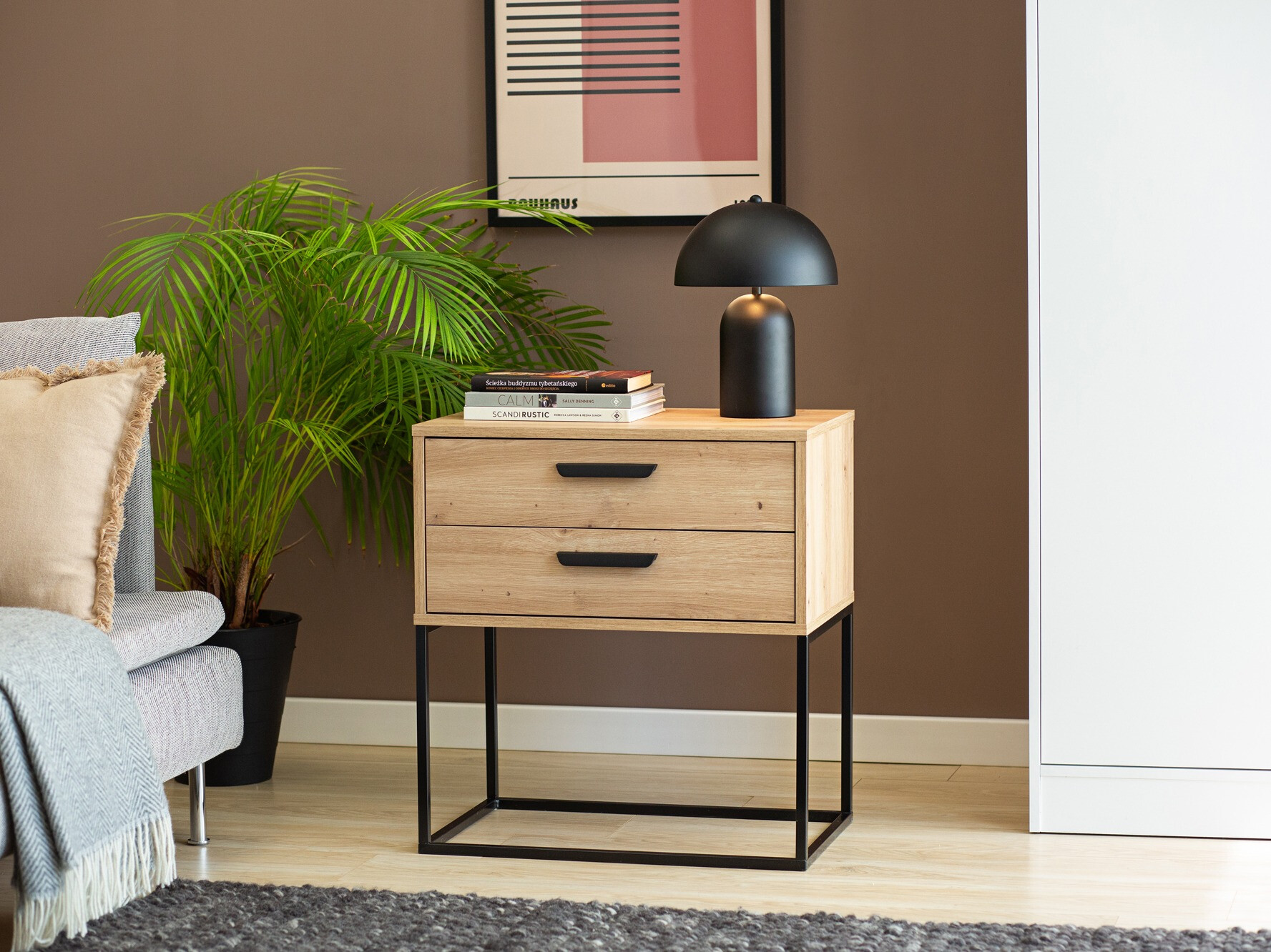 Nachtkastje Bristol 194 (Artisan eiken)