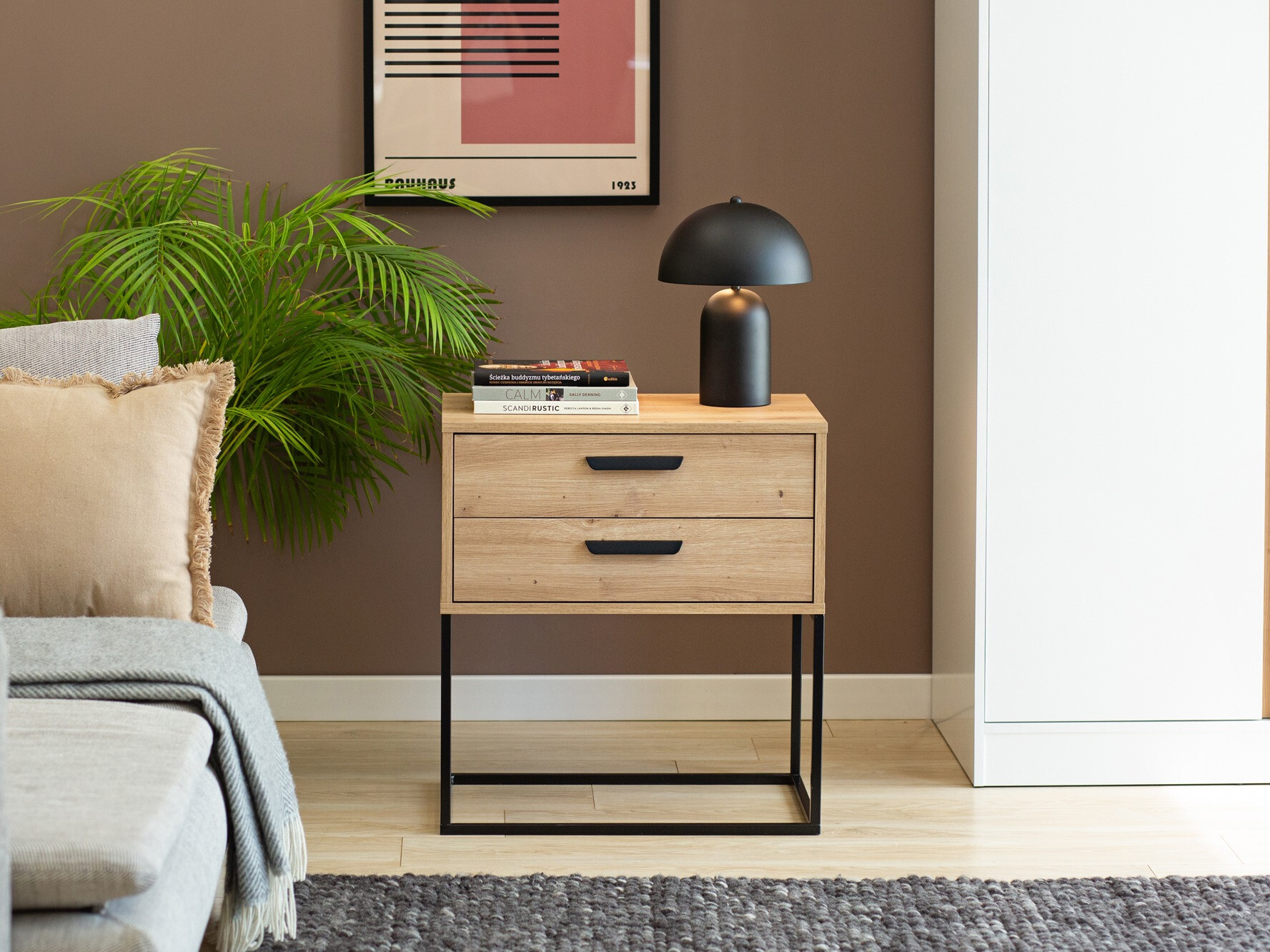 Nachtkastje Bristol 194 (Artisan eiken)