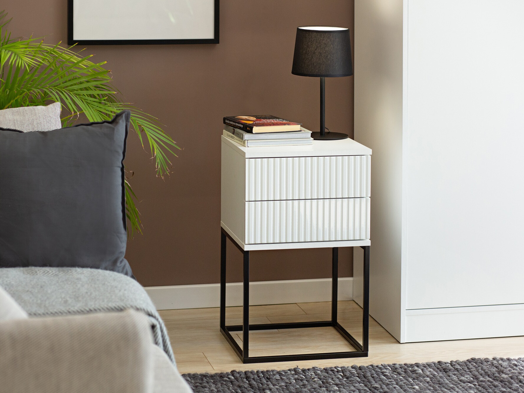 Nachtkastje Bristol 195 (Wit)