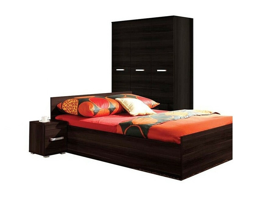 Slaapkamer set Cirevau 142 (Wengé)