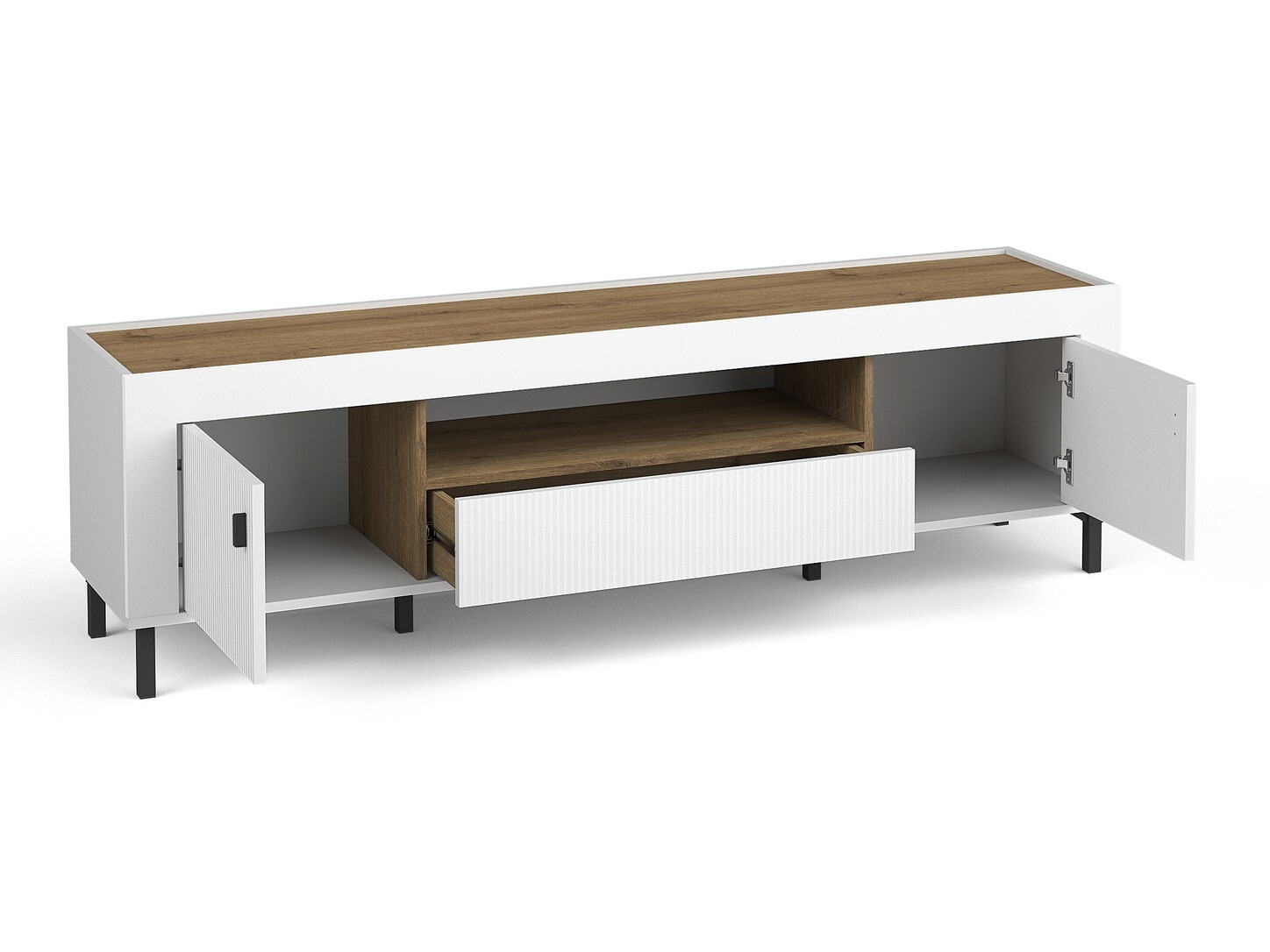 TV-meubel Mormavu 106 (Mat wit)