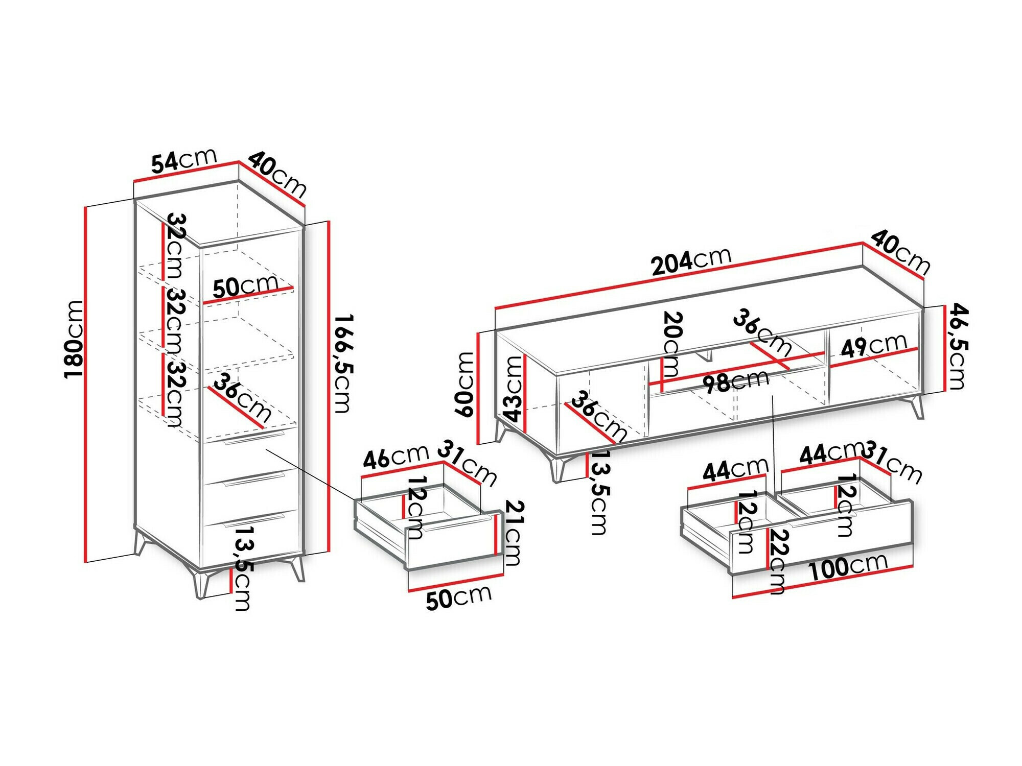 Woonkamerset Comfivo Citrus I