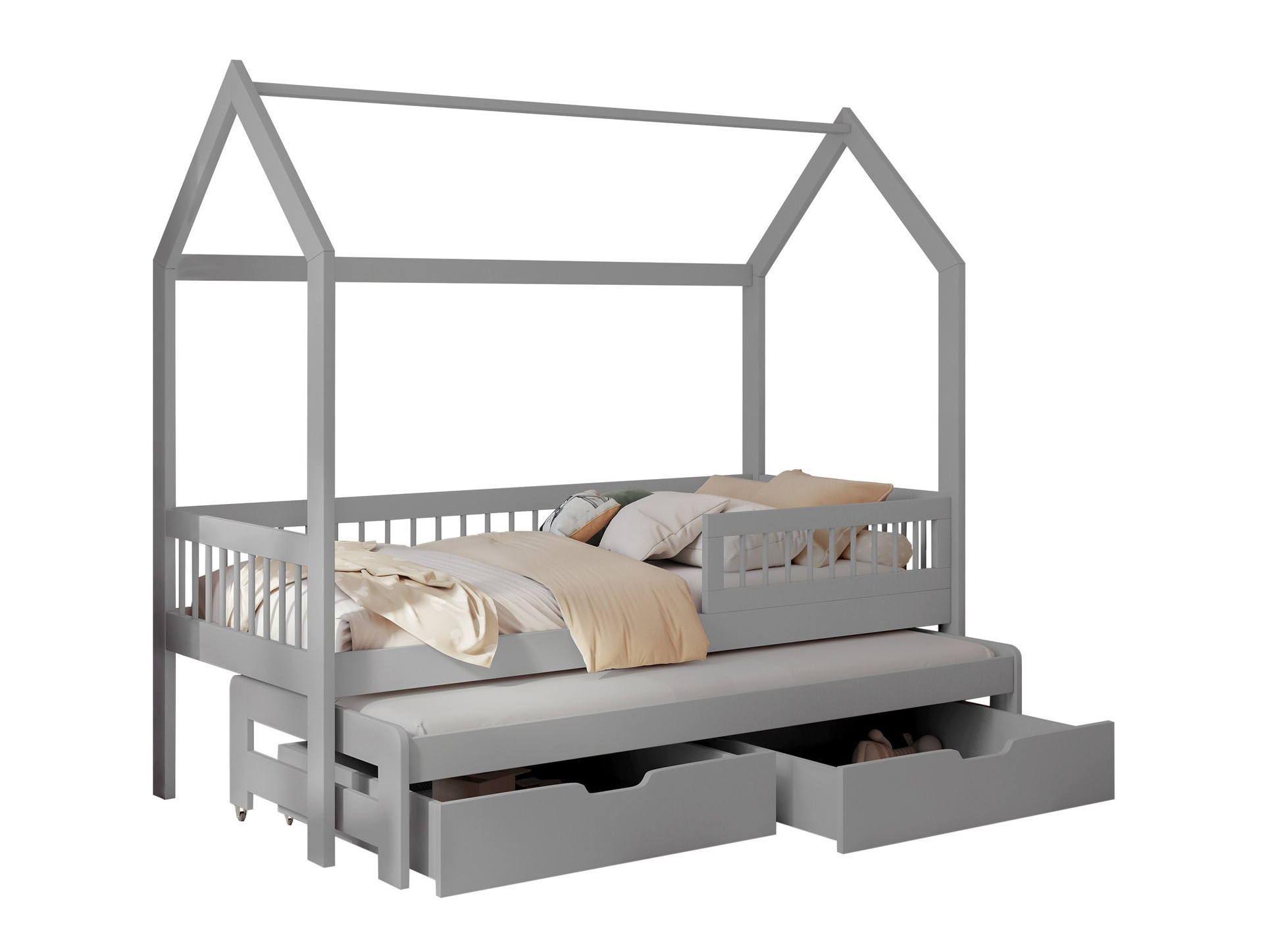 Bed Henderson 166 (Grijs)