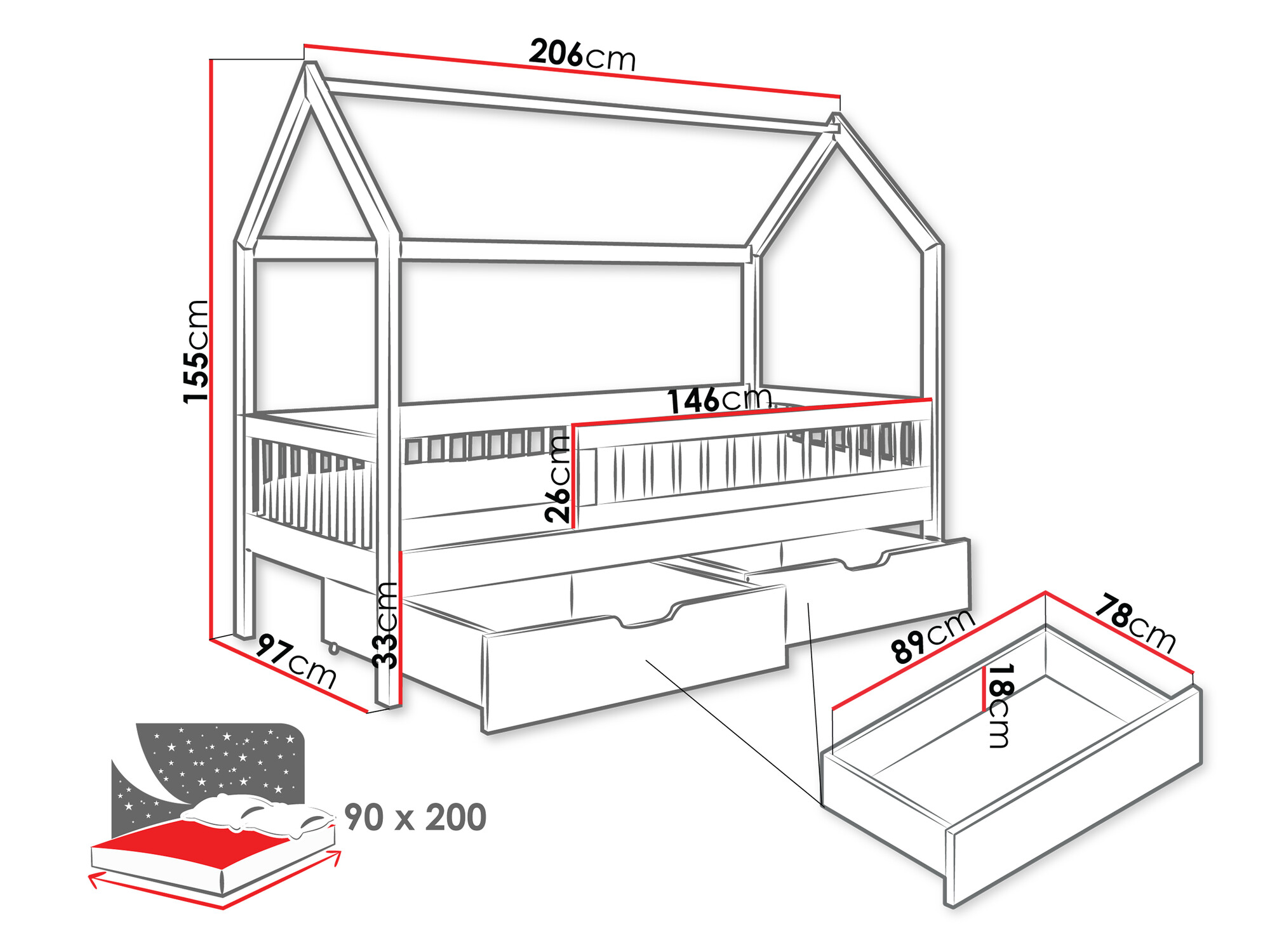 Bed Henderson 167 (Beuk)