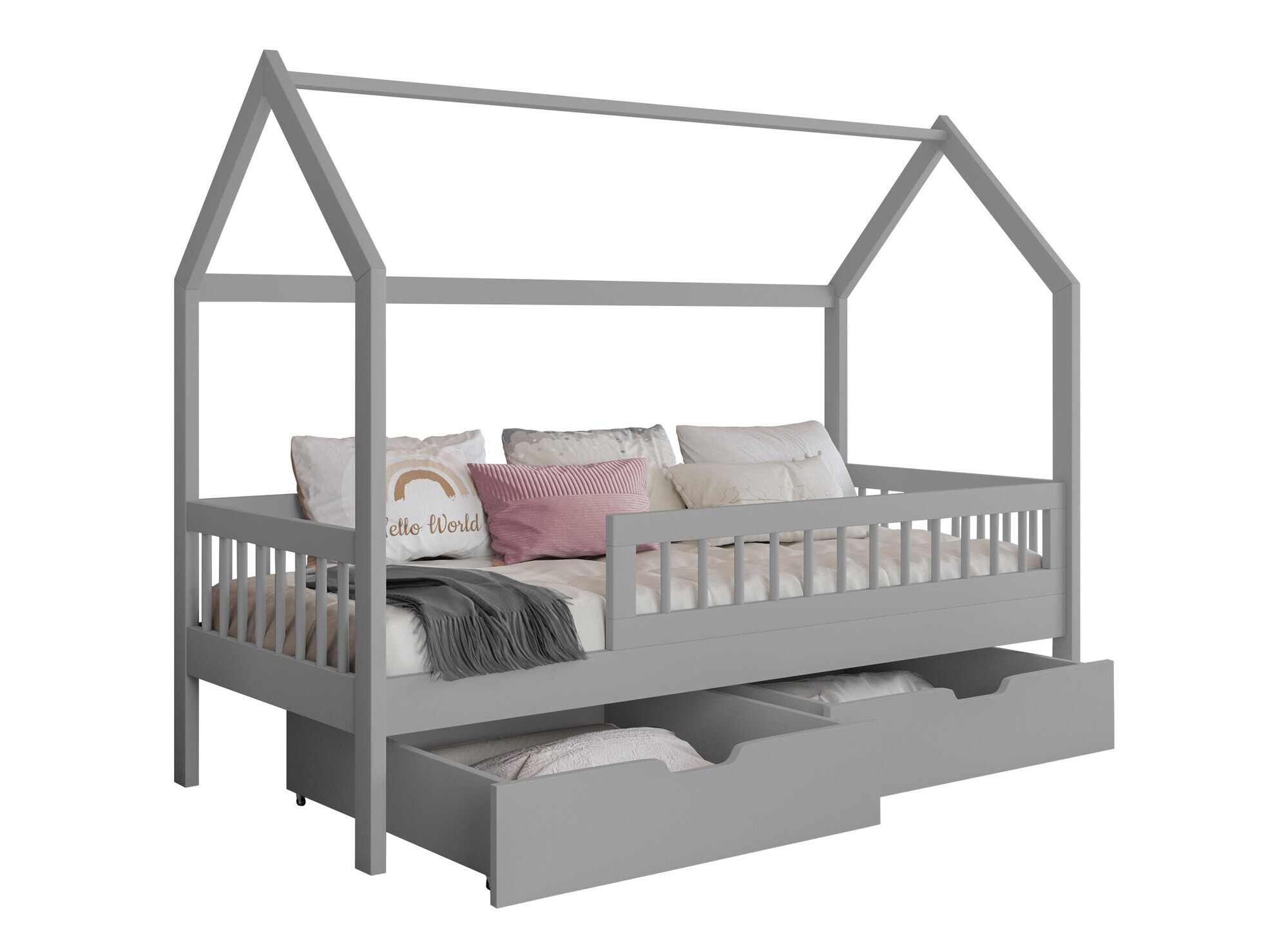 Bed Henderson 167 (Grijs)