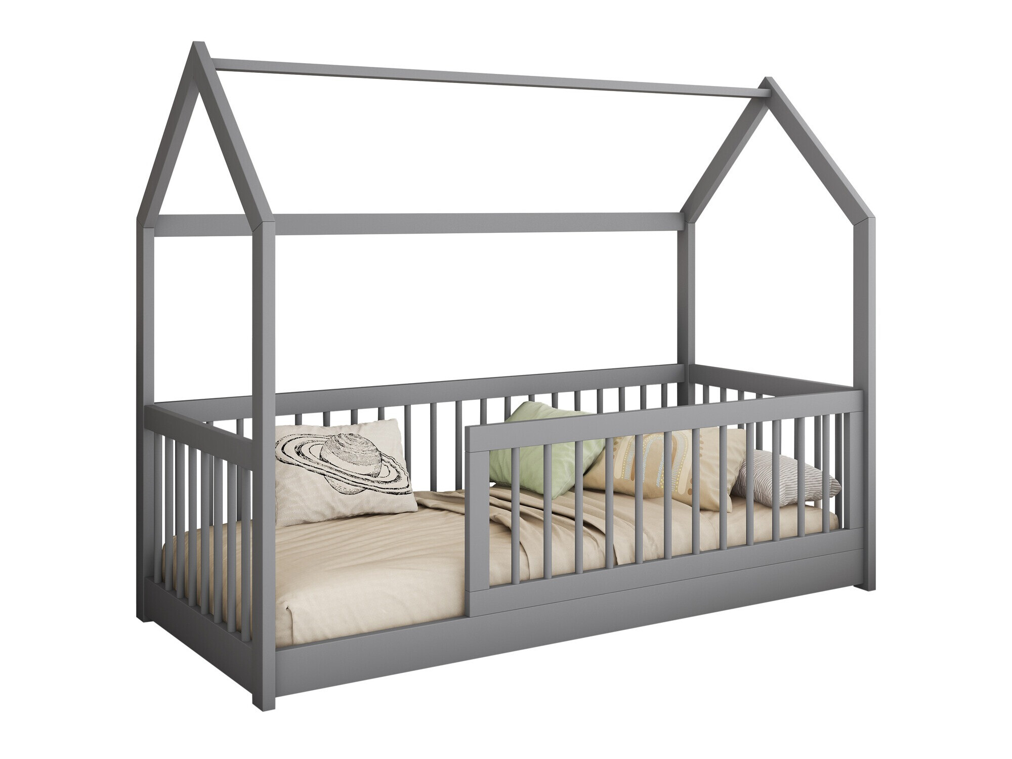 Bed Henderson 168 (Grijs)