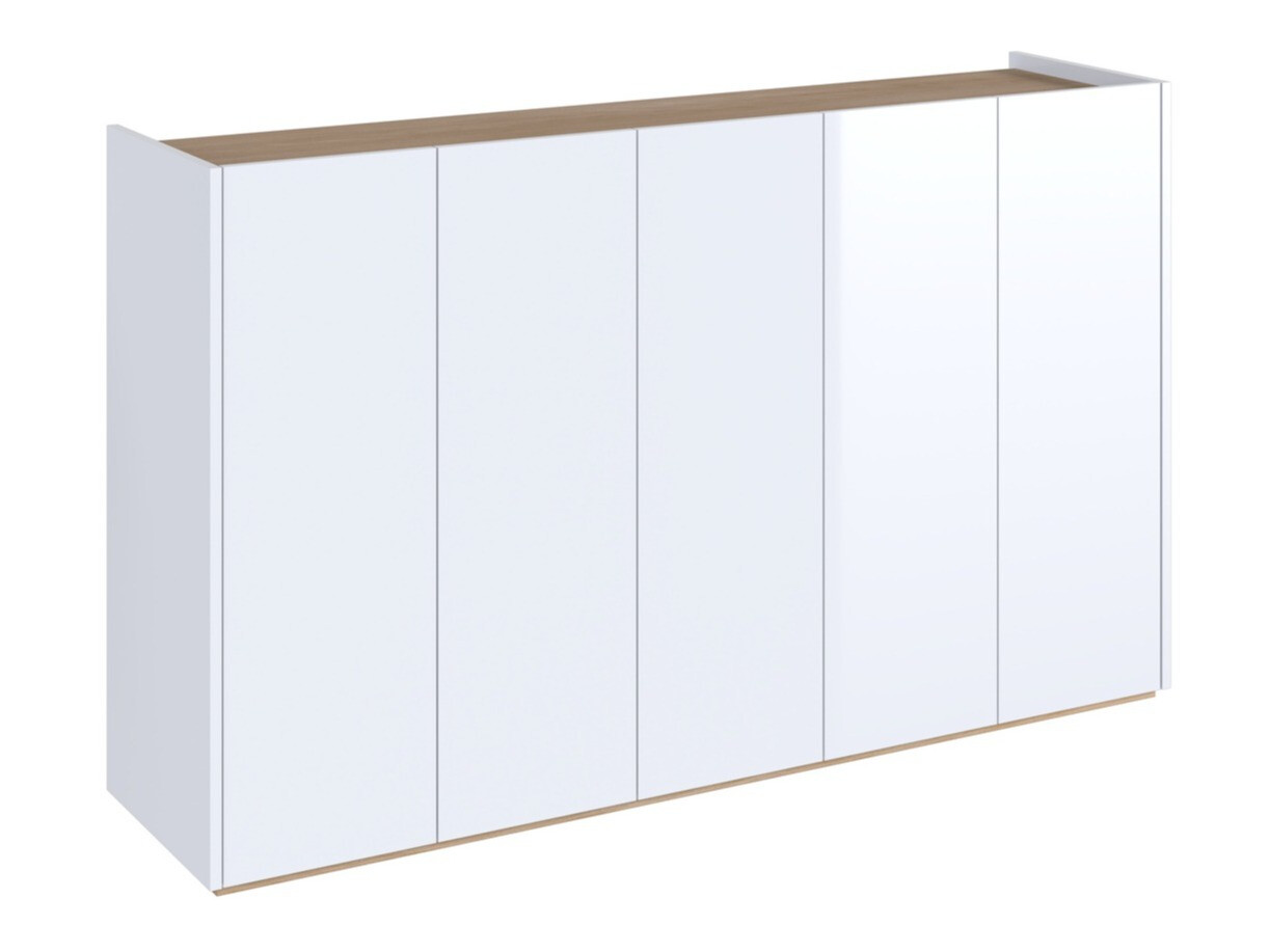 Dressoir Fresno 147 (Glanzend wit)
