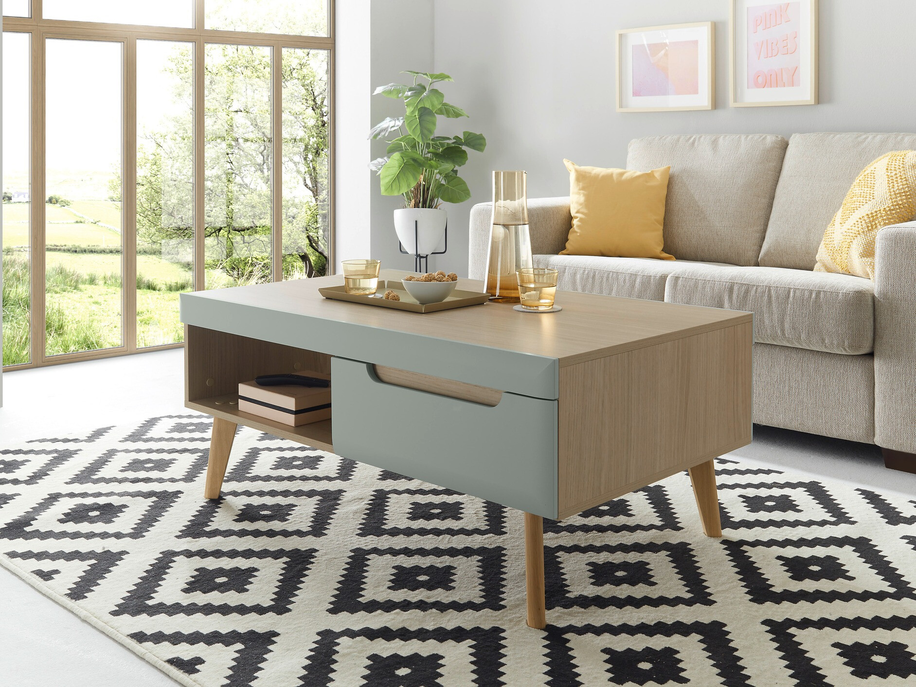 Salontafel Vircava 107 (Lichtgroen)