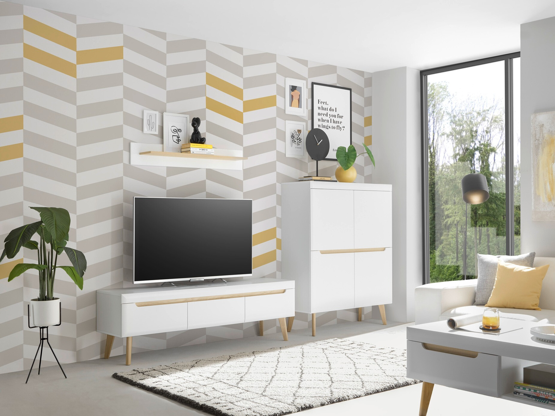 Wandplank Vircava 108 (Wit)