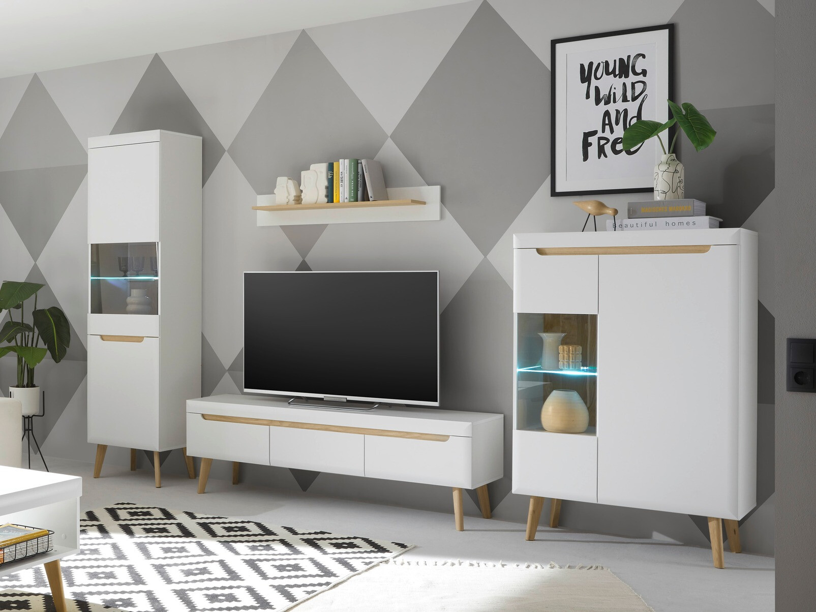 Woonkamerset Vircava 111 (Wit)