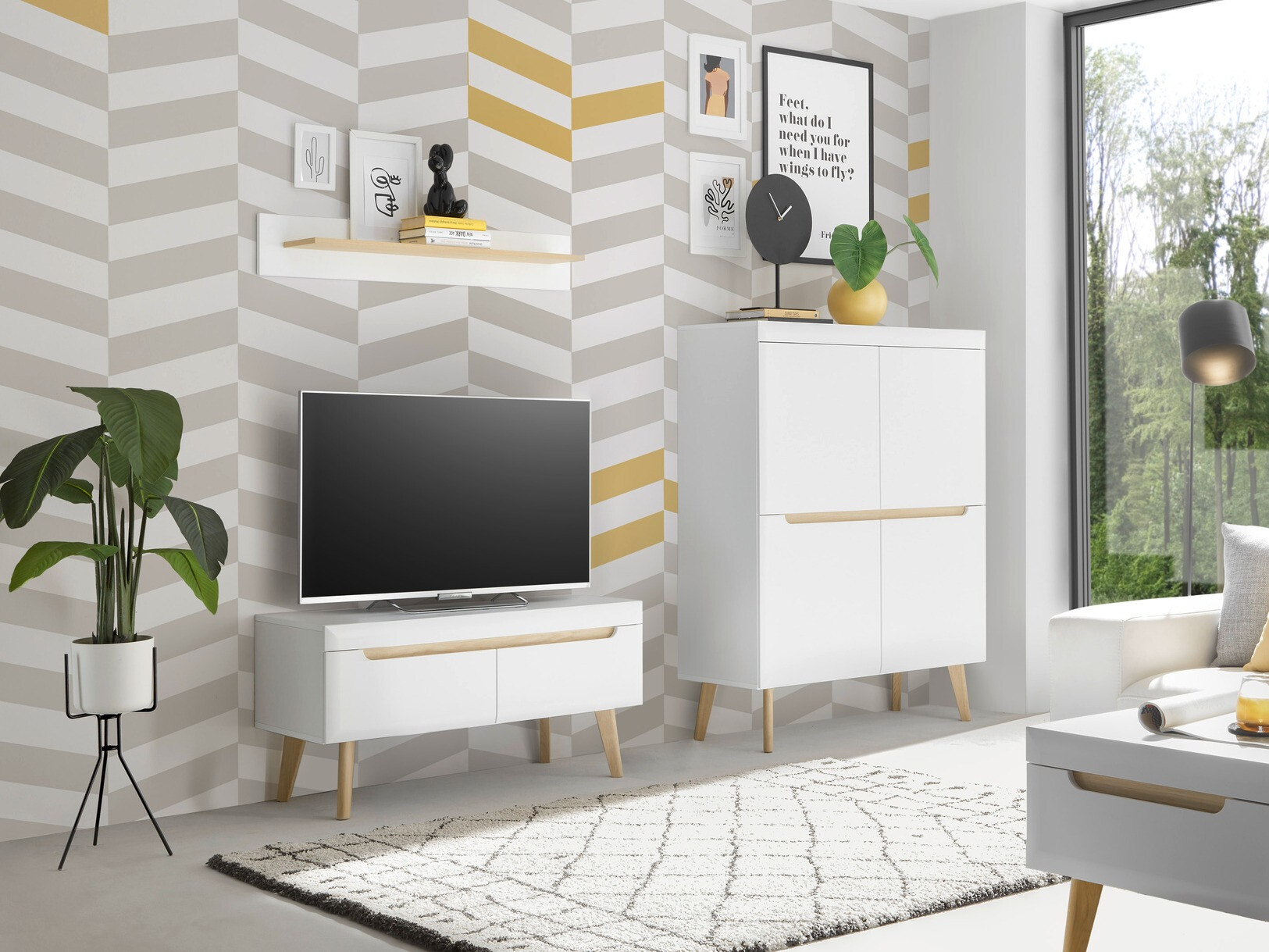 Woonkamerset Vircava 115 (Wit)