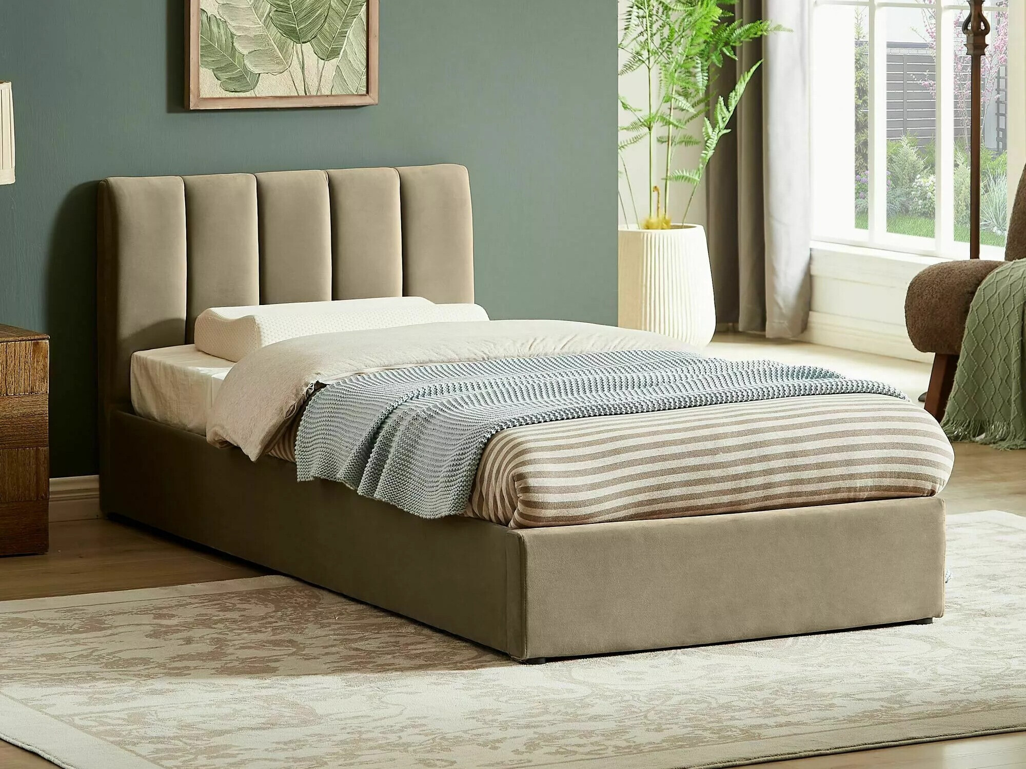 Bed Detroit 412 (Beige)