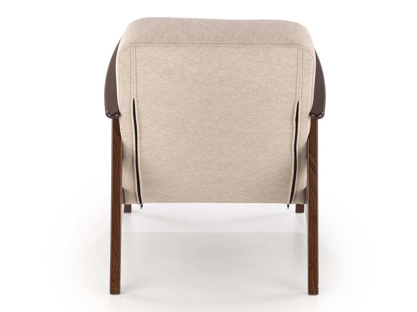 Fauteuil Houston 2116 (Beige + Notenhout)