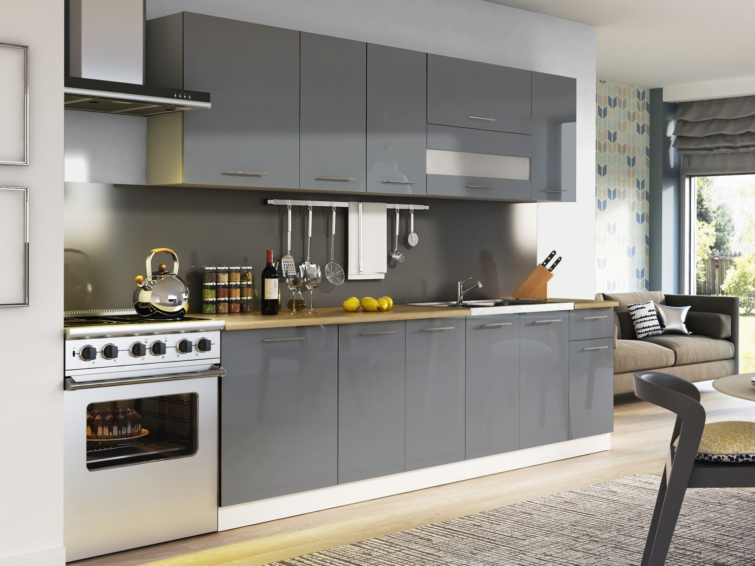 Vaatwasser deur Tiffa Grey 123