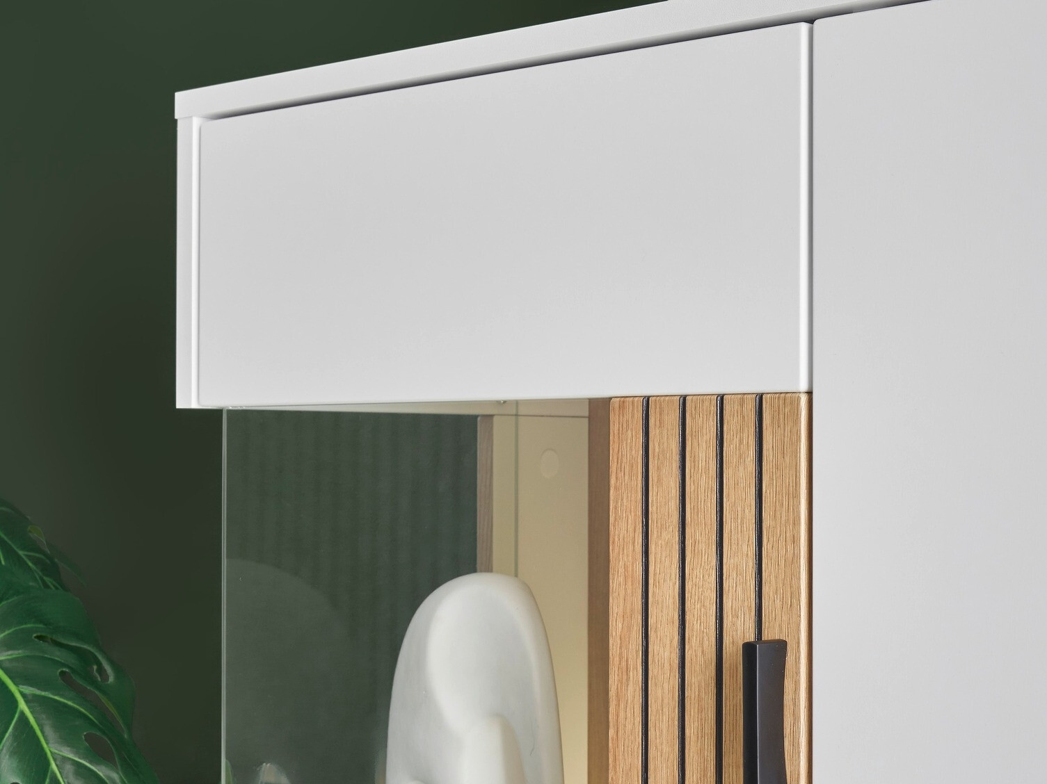 Dressoir Belmelu 102 (Wit + Eiken)