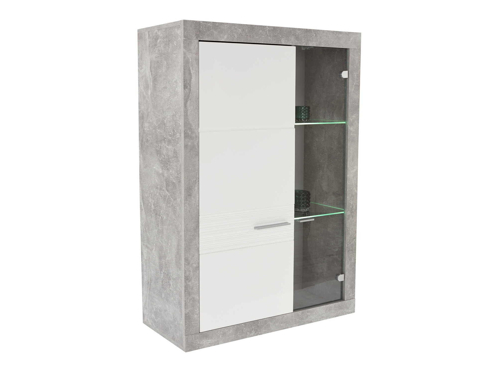 Dressoir Romfera 108 (Wit + Grijs)