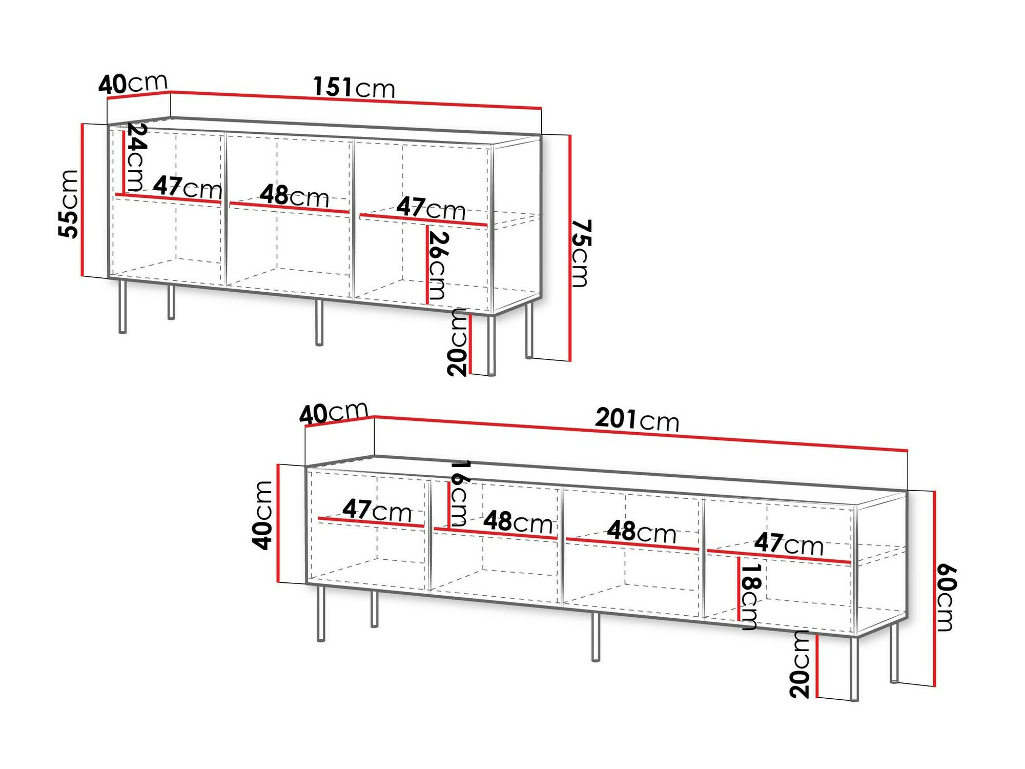 Woonkamerset Celra I (Wit)