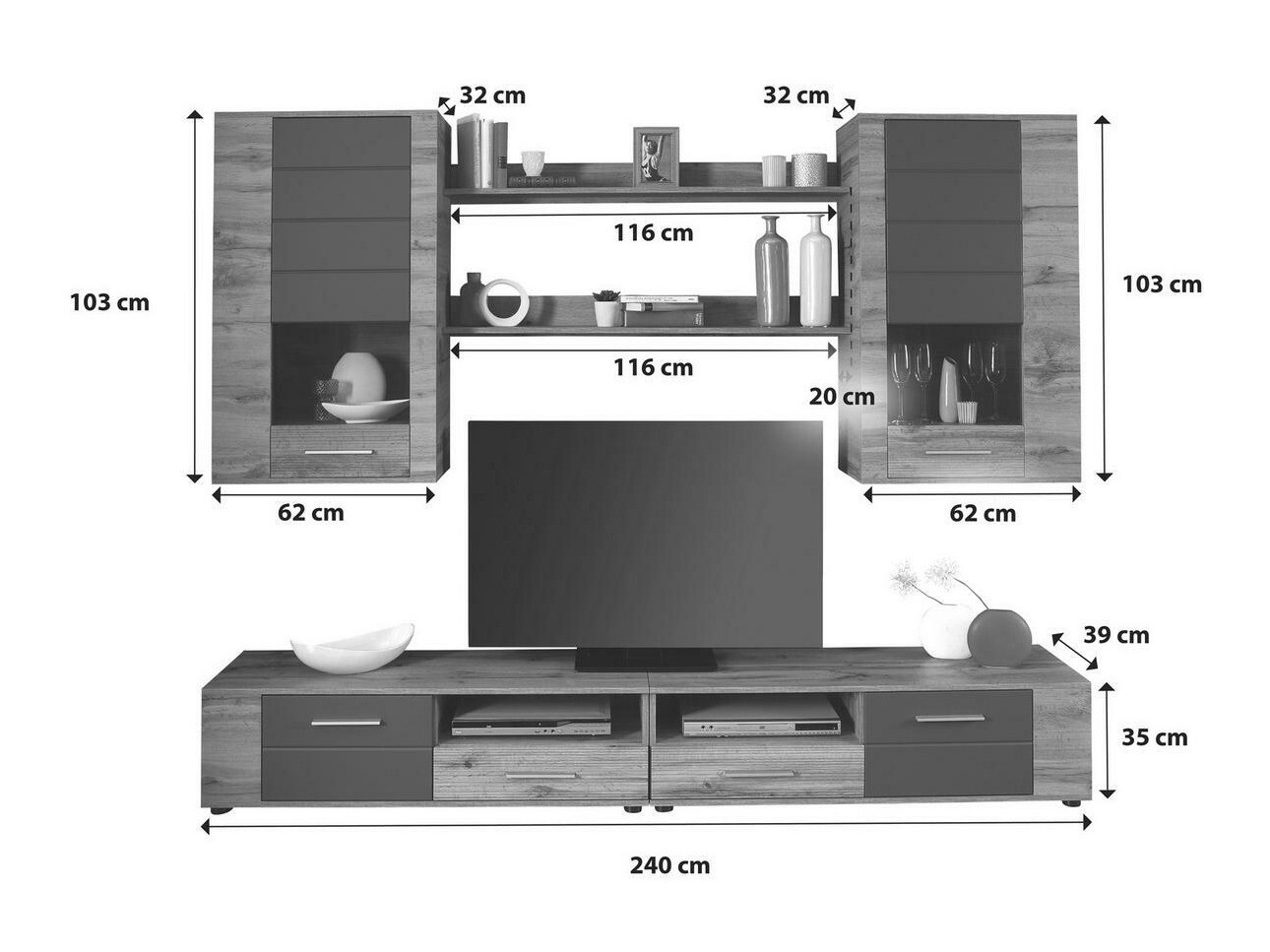 Woonkamerset Ontario 117
