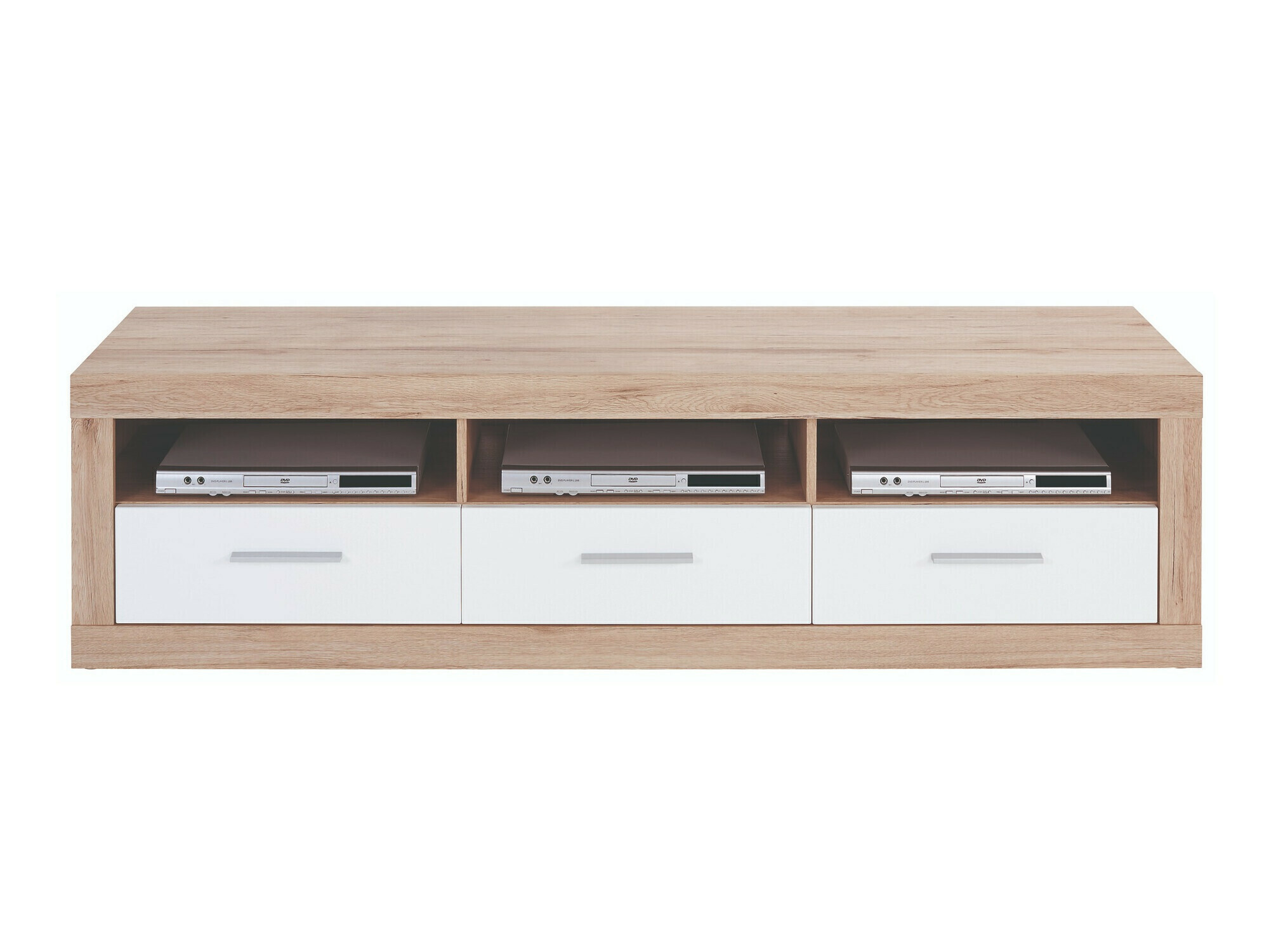 Woonkamerset Romfera 116 (San Remo eik + Wit)