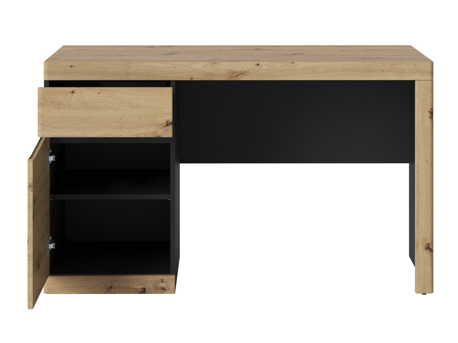 Bureau Venlori 120 (Antraciet + Artisan eiken)