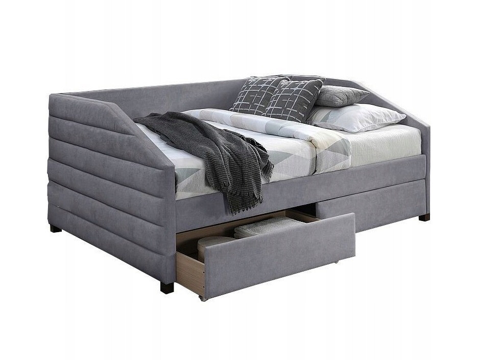 Bed Detroit 443 (Grijs)