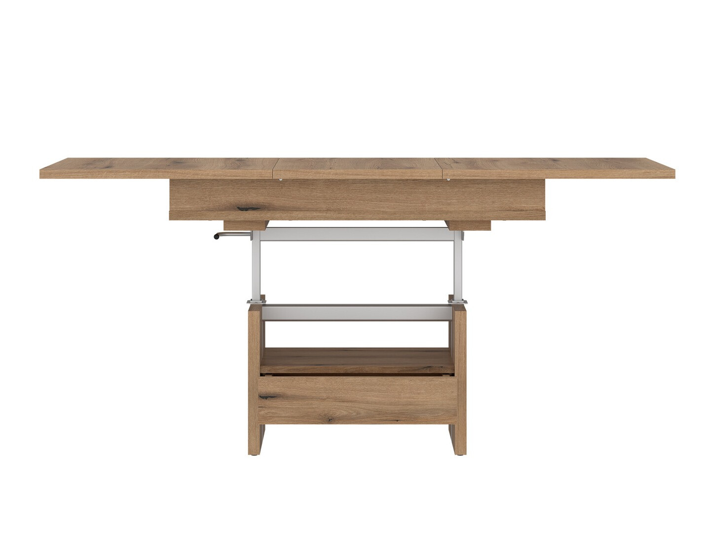 Transformeerbare salontafel Ontario 120 (Eiken)