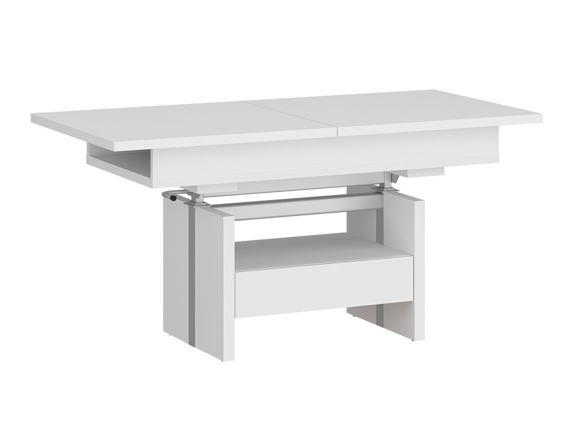 Transformeerbare salontafel Ontario 120 (Wit)